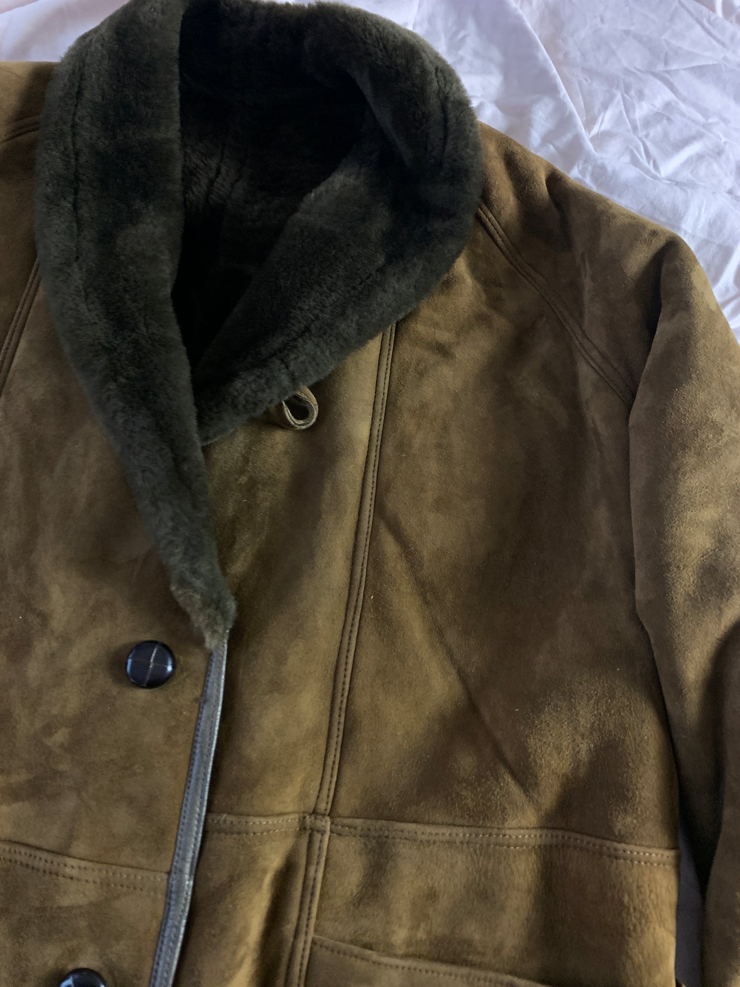 Landon 90s Shearling Coat UK 24-26/XXL