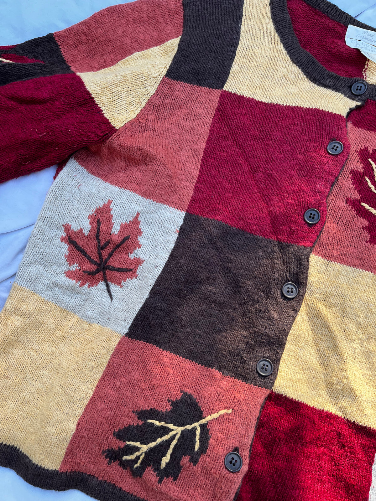 Patchwork Cardigan L
