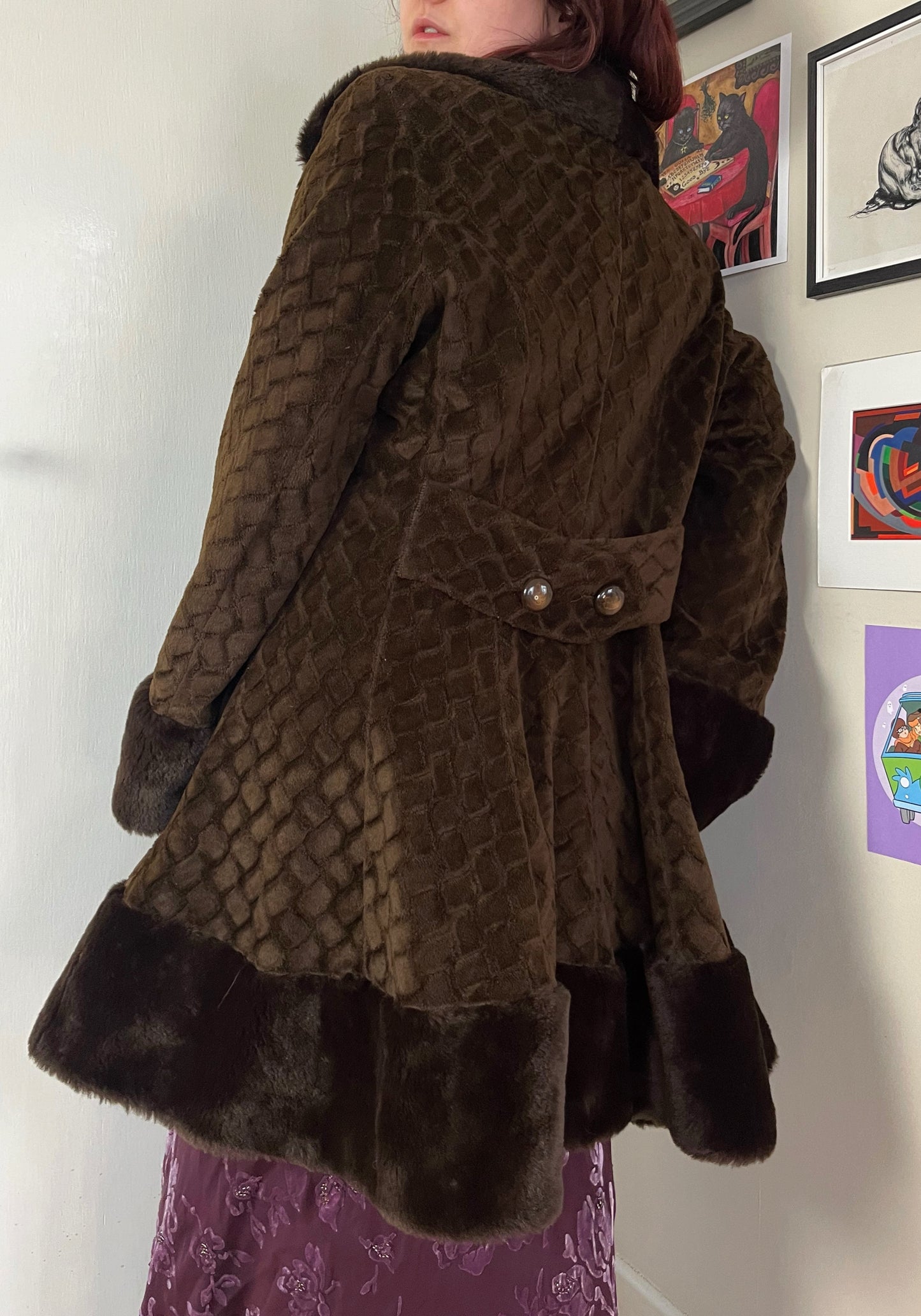 Aurora 1970s Coat UK 12-16