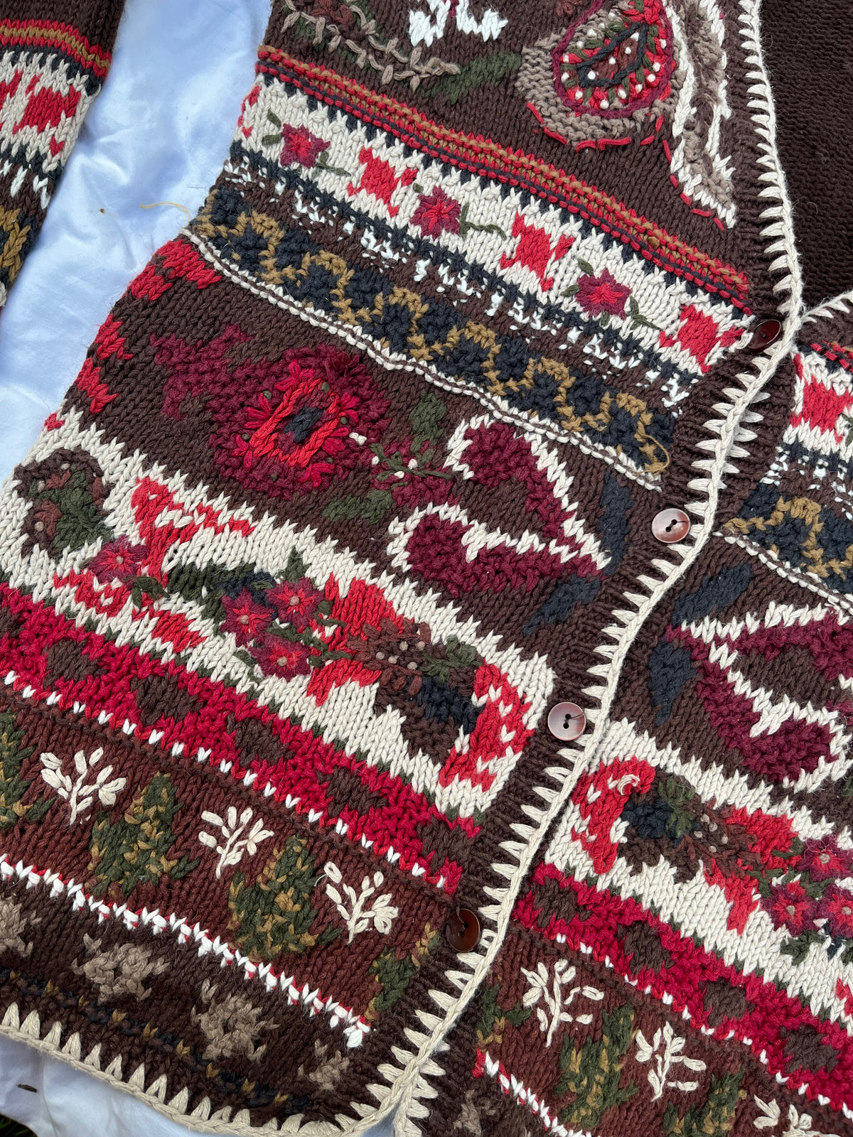 Autumnal Cardigan L