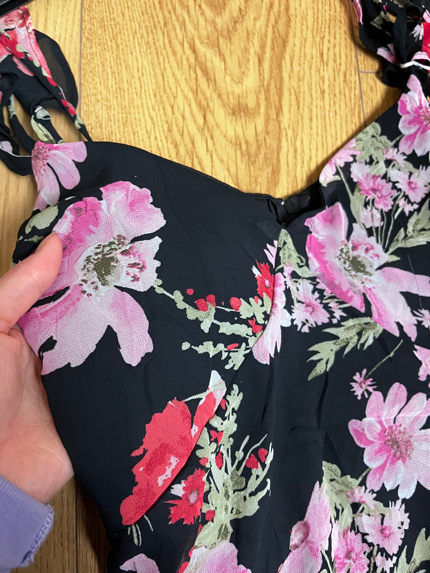 2000s Floral Dress UK 6-8