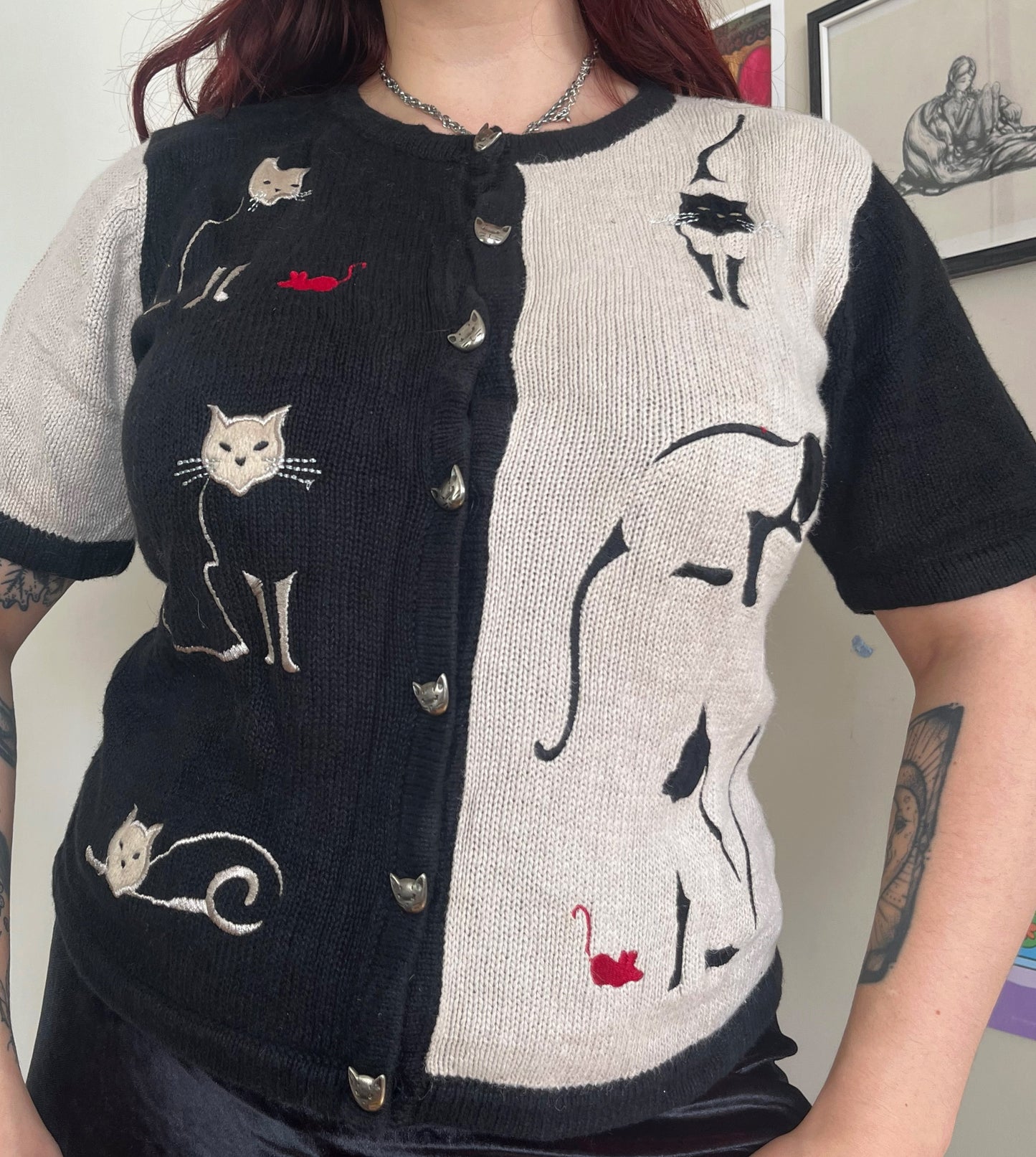 Catnip Cardigan UK 6-12/S-M