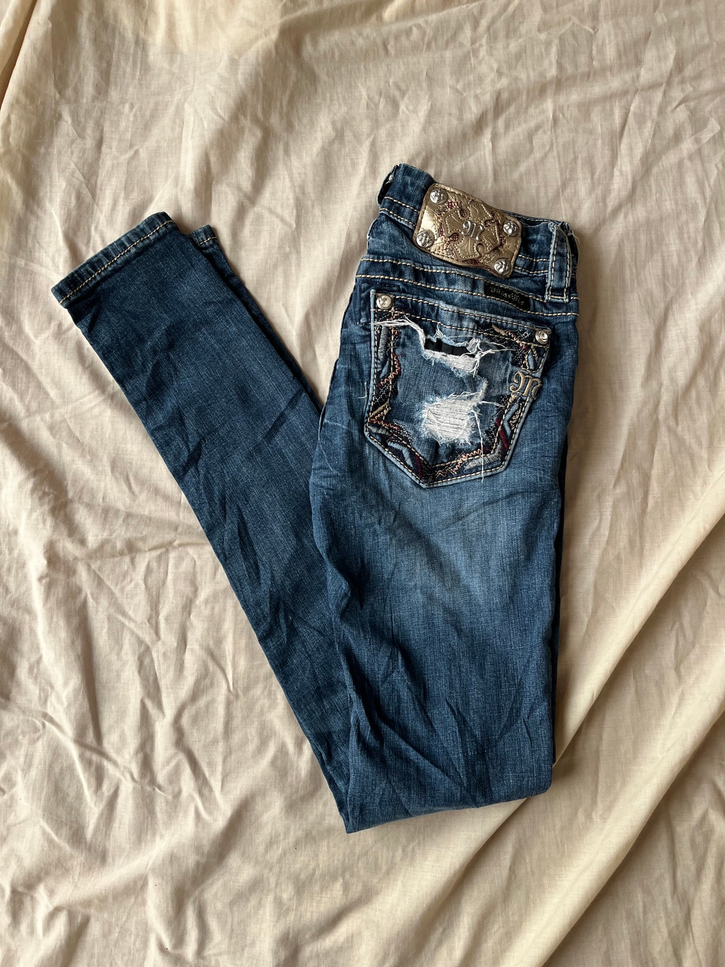 Y2K Miss Me Jeans UK 6