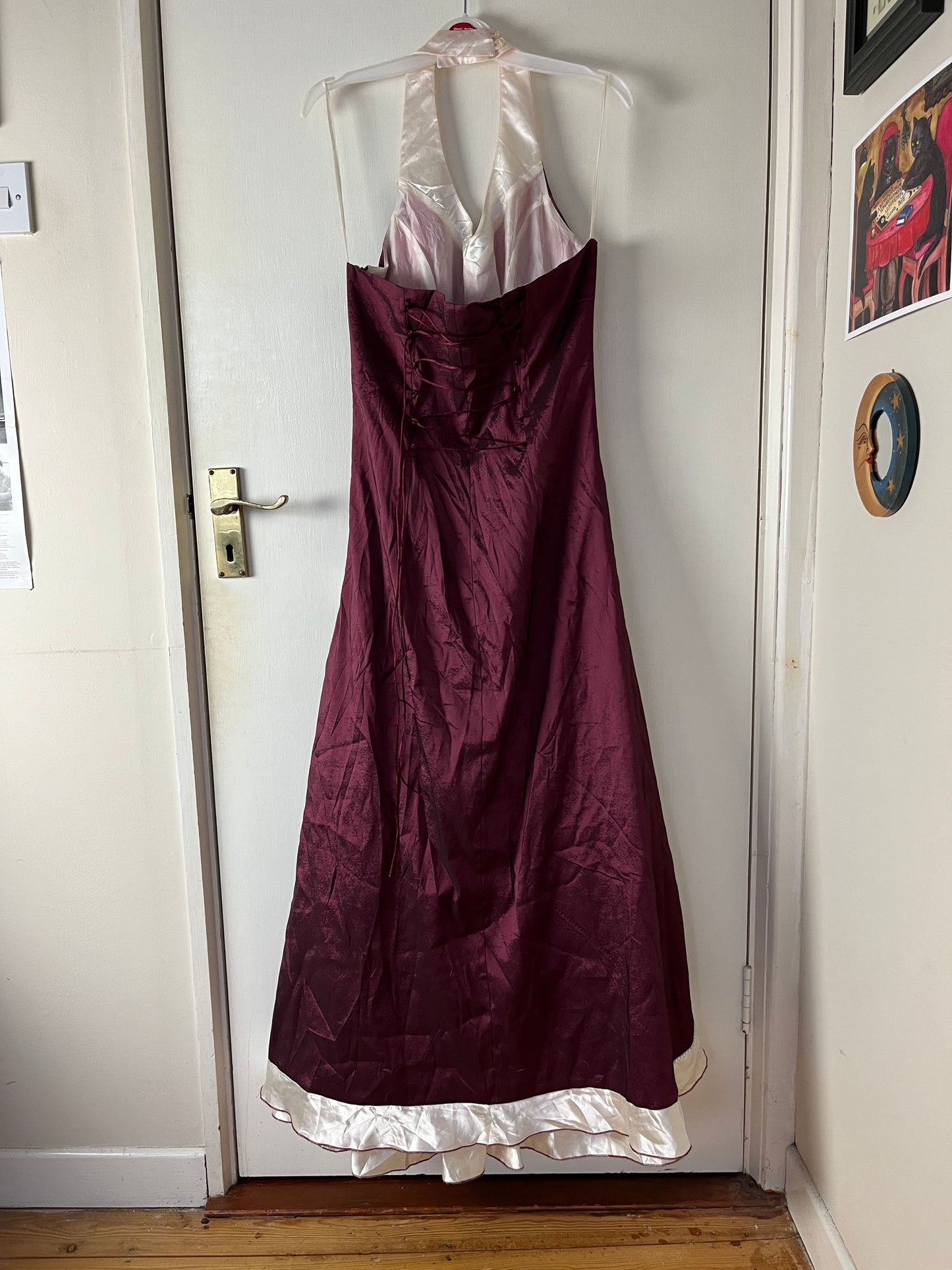 Halterneck Evening Dress UK 10