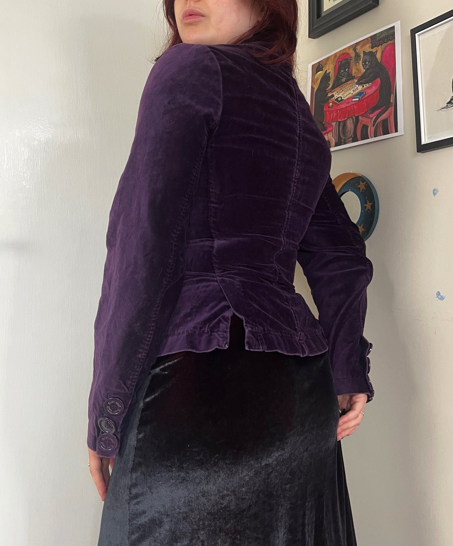 Laurel Velvet Jacket UK 10