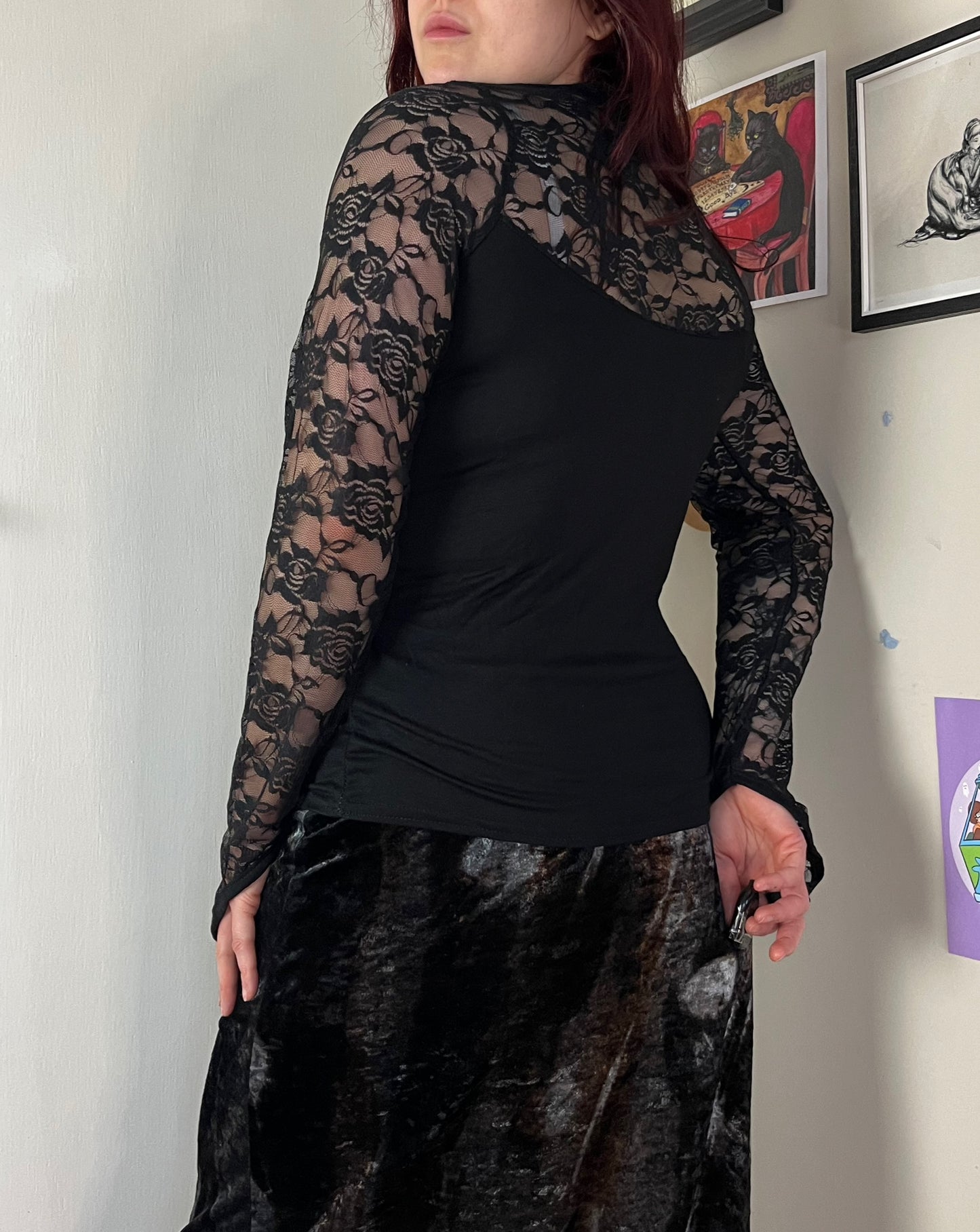 Goth Top UK 10-12