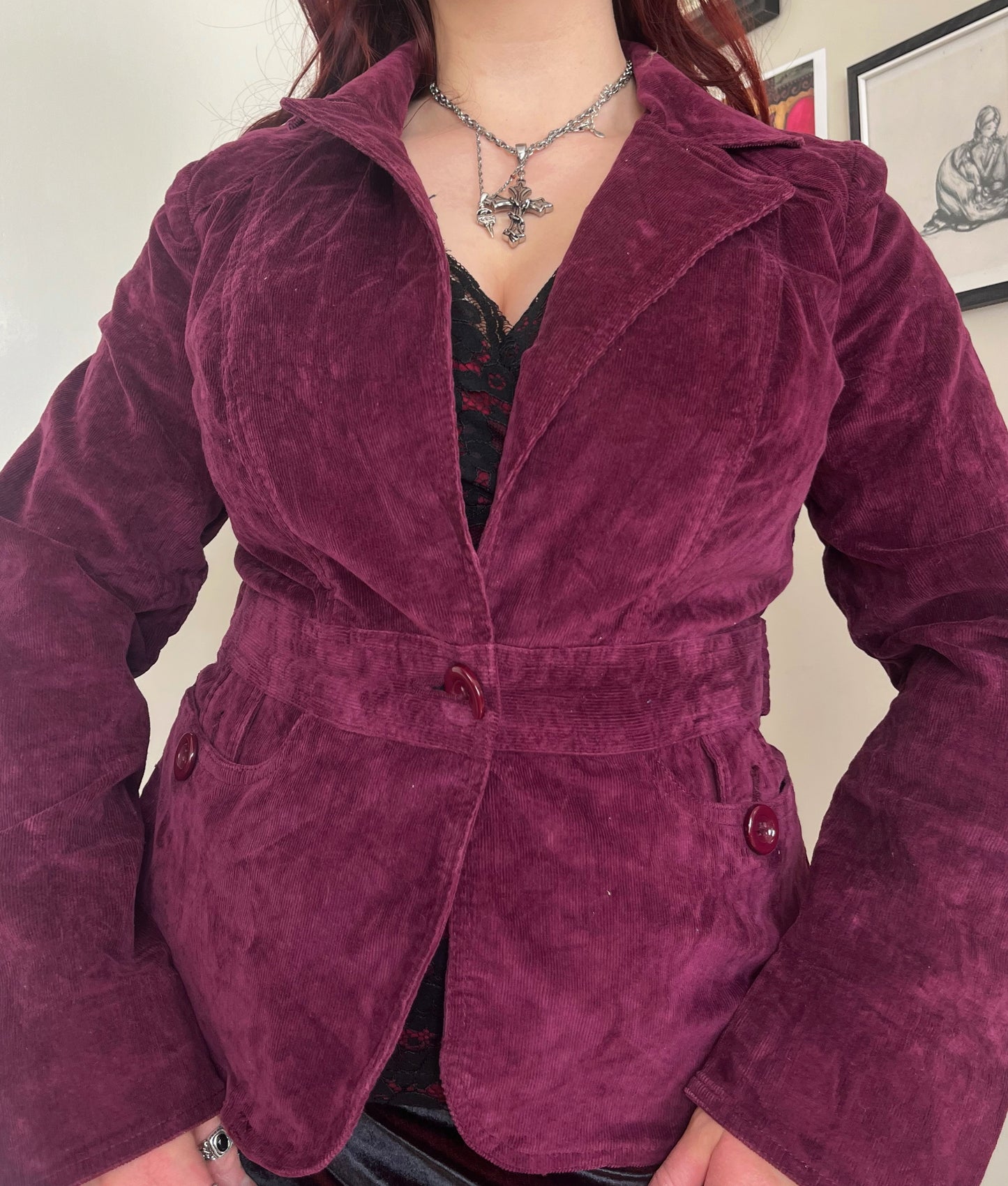 Dahlia Corduroy Jacket UK 12-14