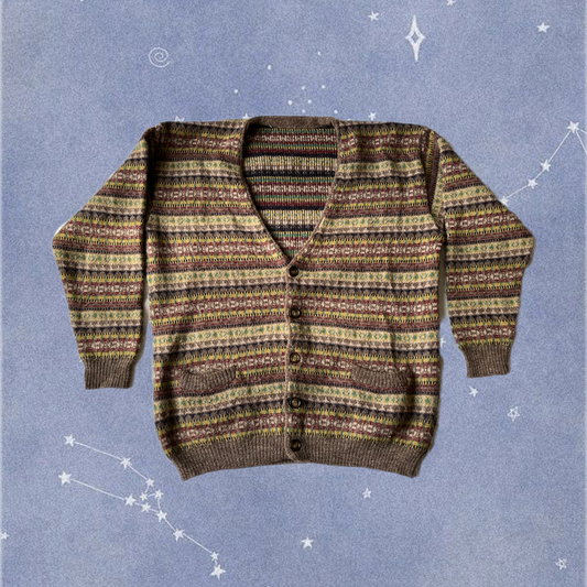 Earth Toned Cardigan XL