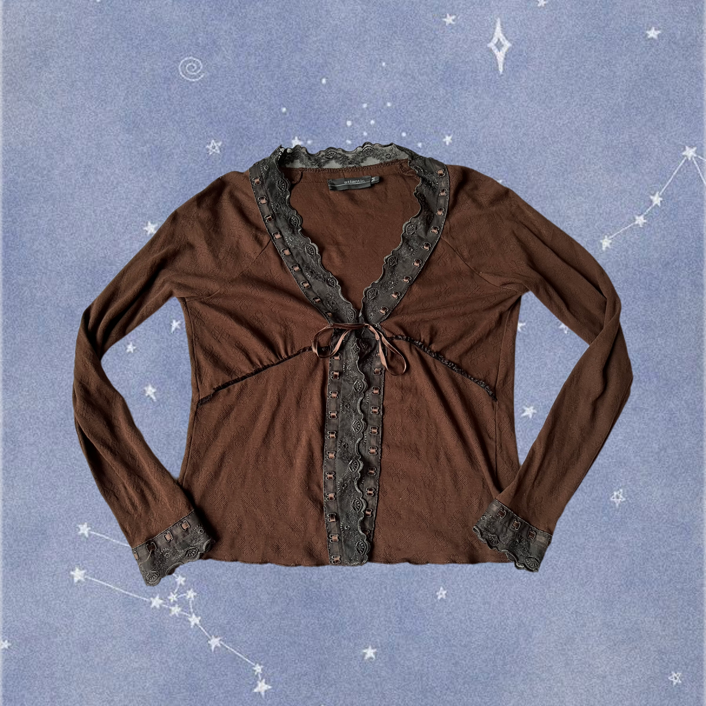 Babydoll Tie-Front Top UK 10