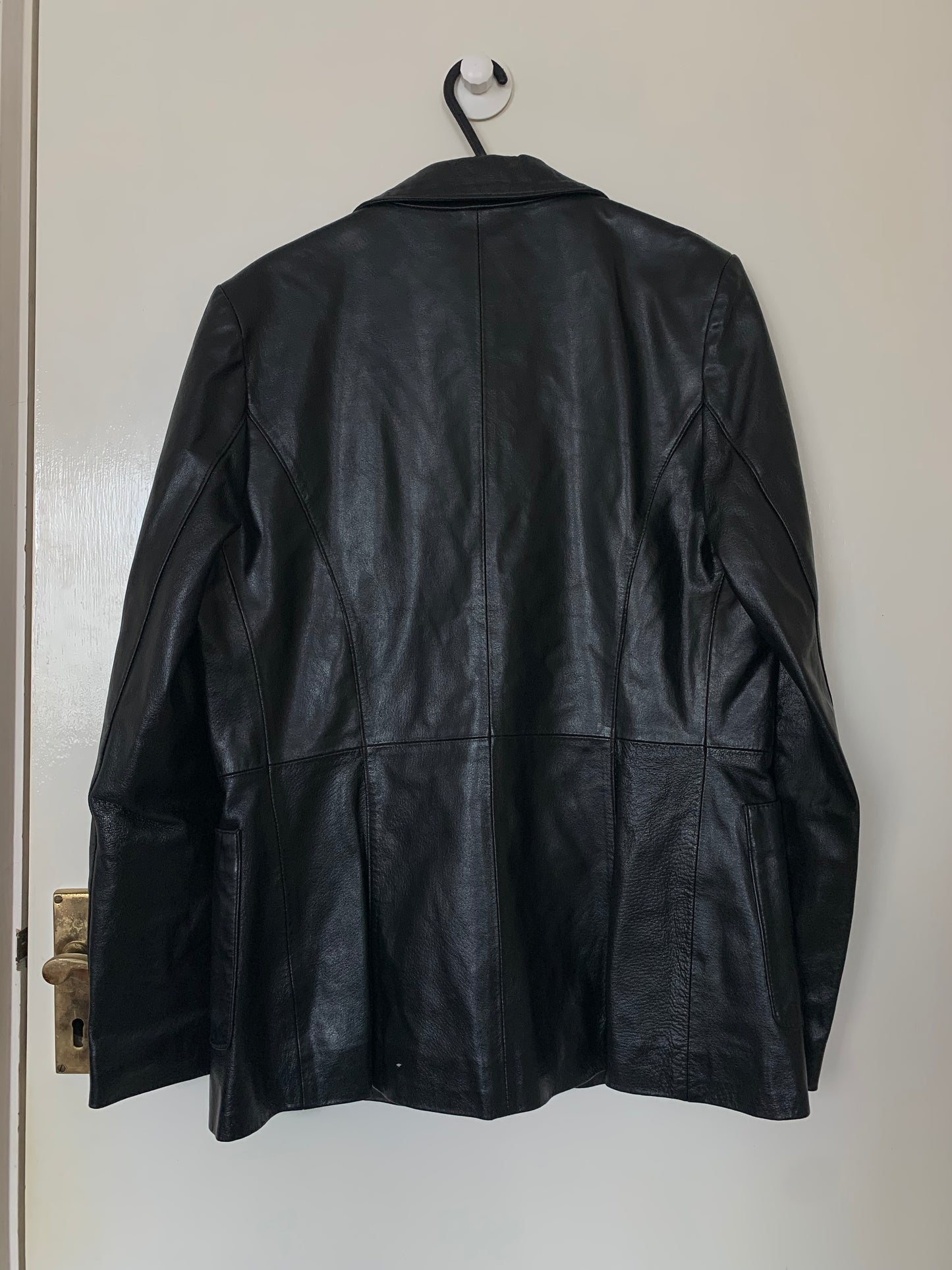 Buffy 90s Leather Jacket UK 12/M