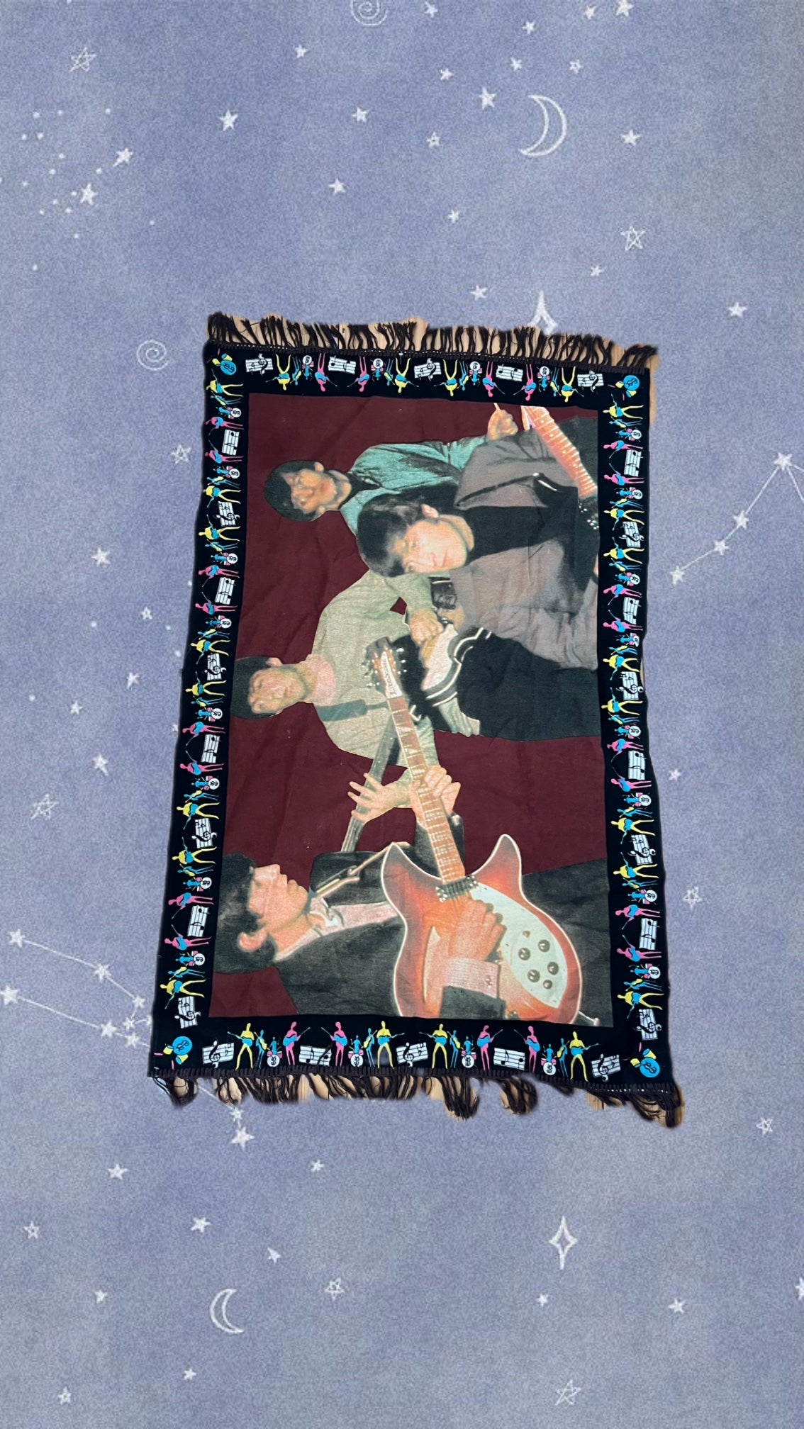 1980s Beatles Tapestry