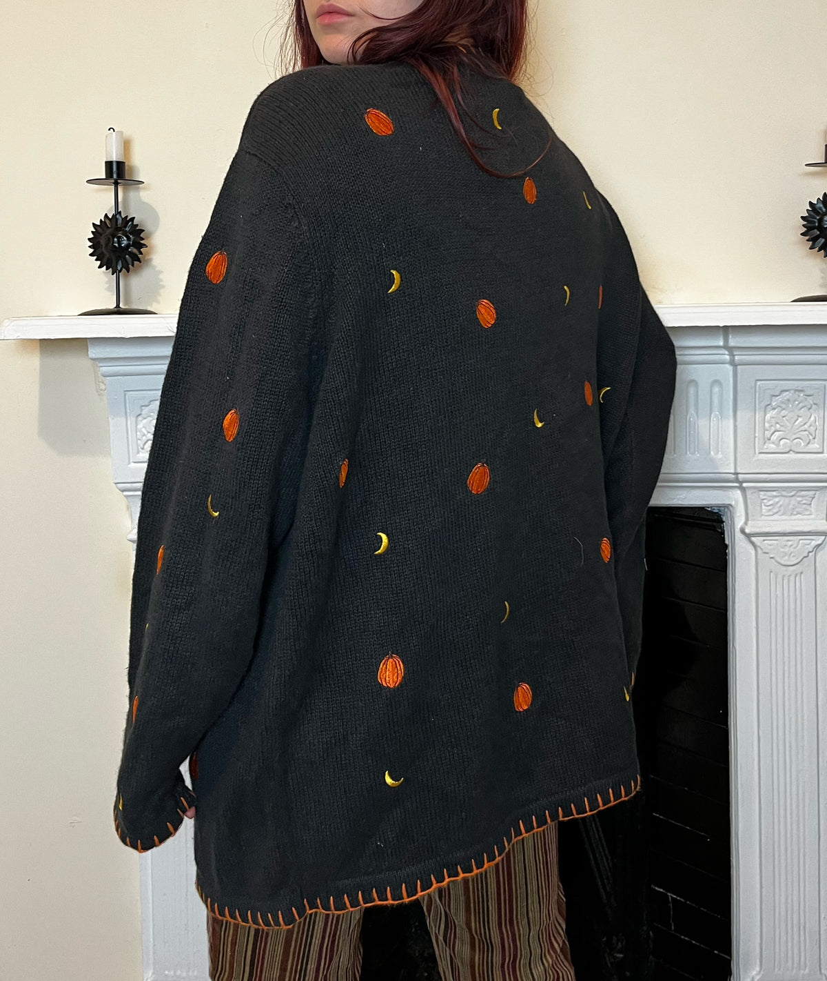 Happy Halloween Cardigan XL