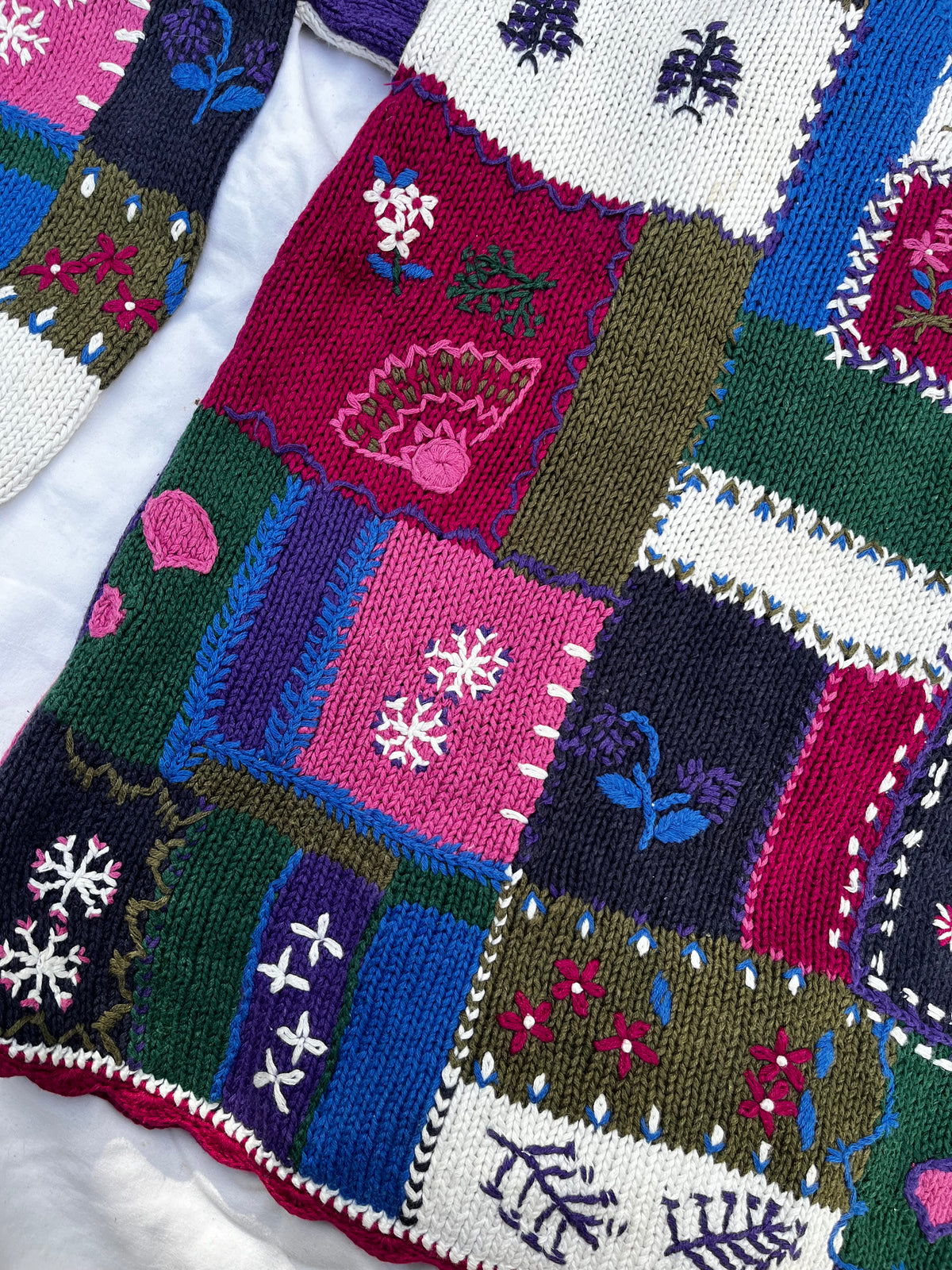 Patchwork Jumper L