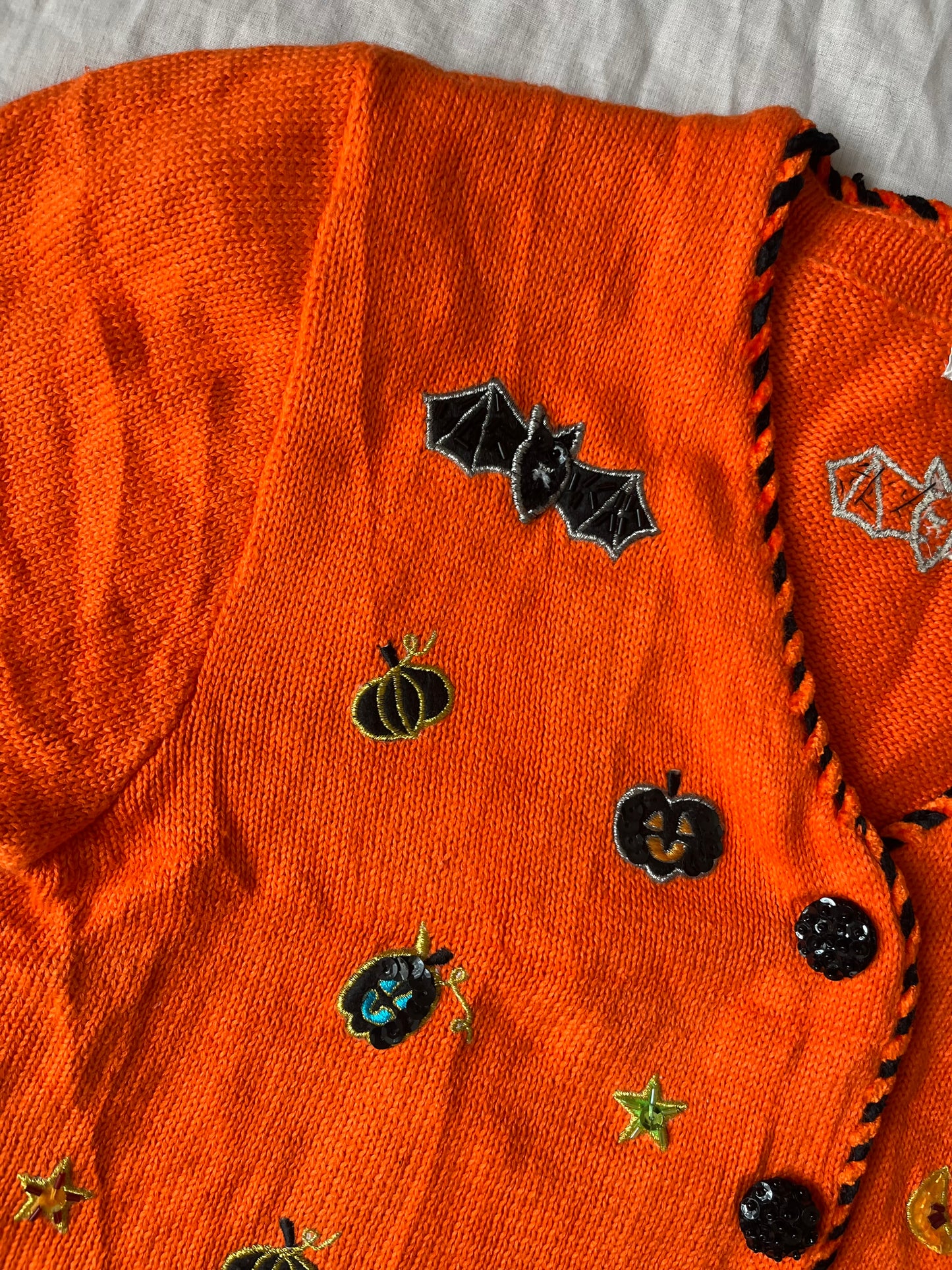 Salem 1990s Halloween Cardigan M