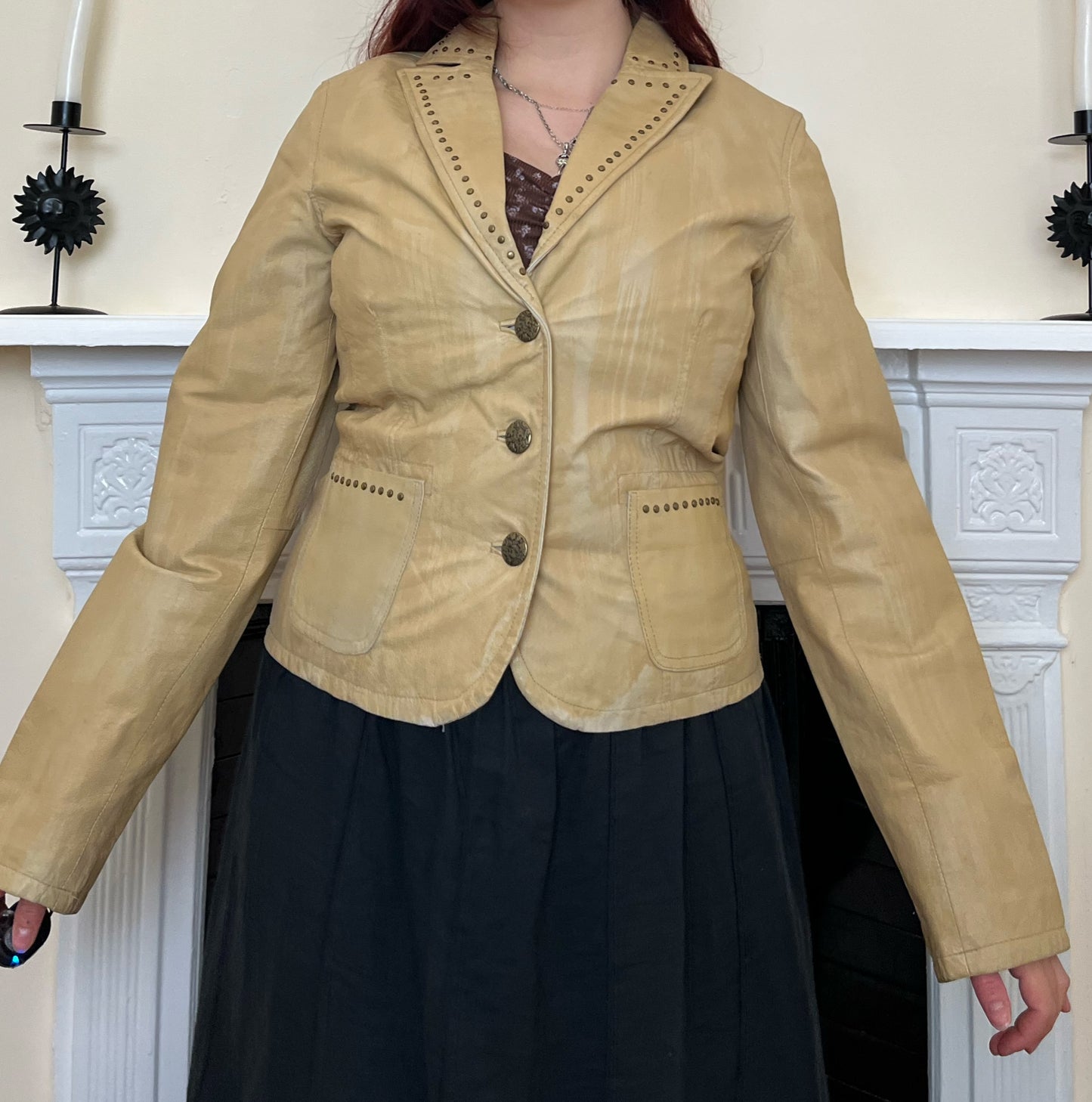 Leather Jacket UK 10-12