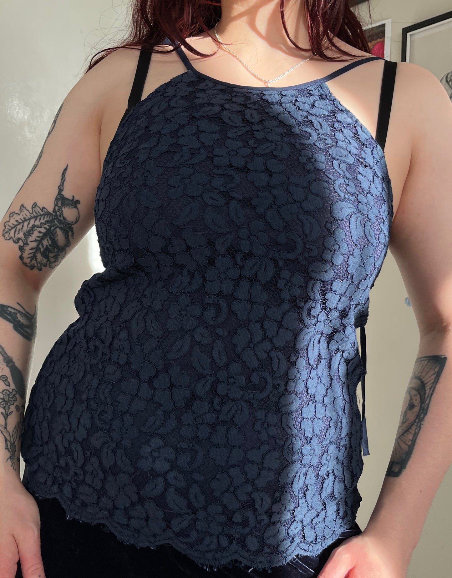 Lace Cami Top - UK 8