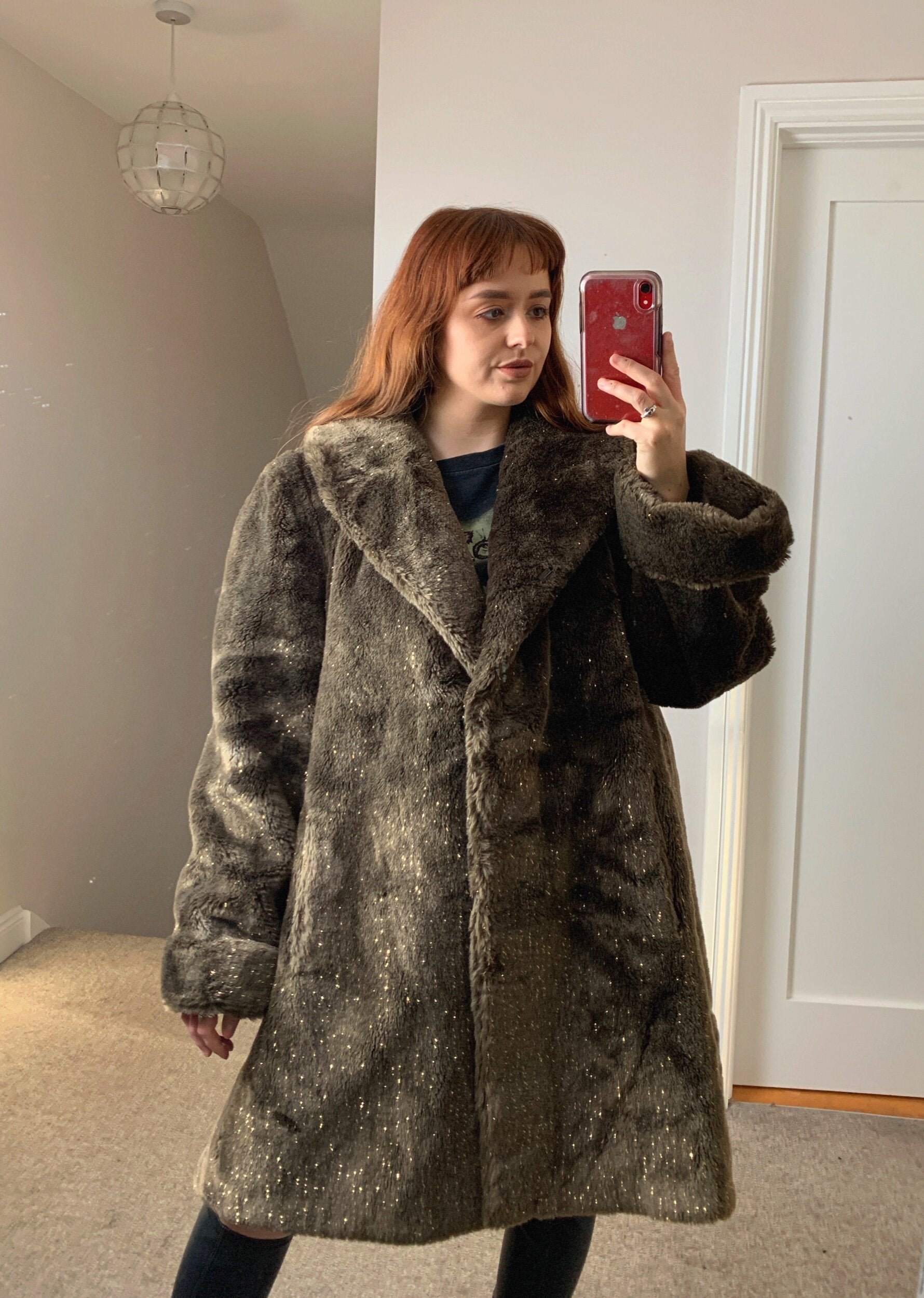 Faux fur 2025 coats uk