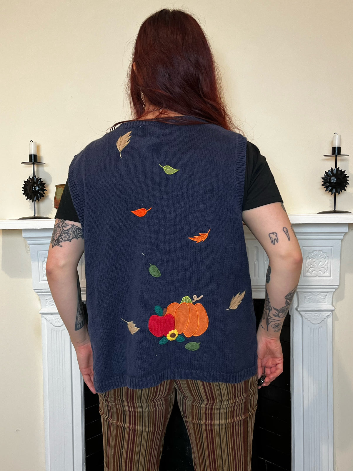 Cornucopia Sweater Vest XL