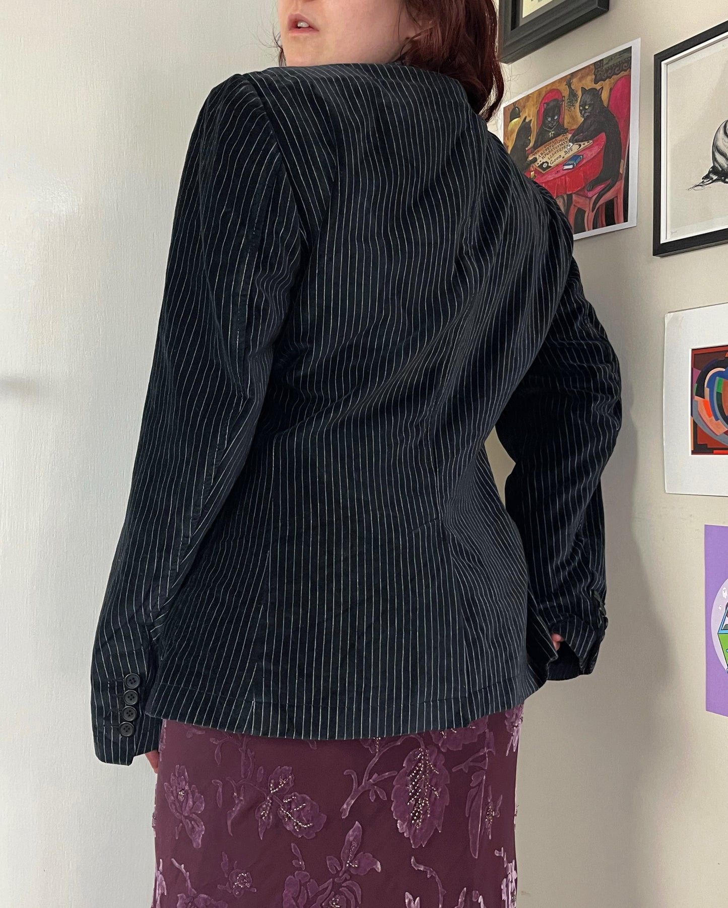 Elara Velvet Jacket UK 14