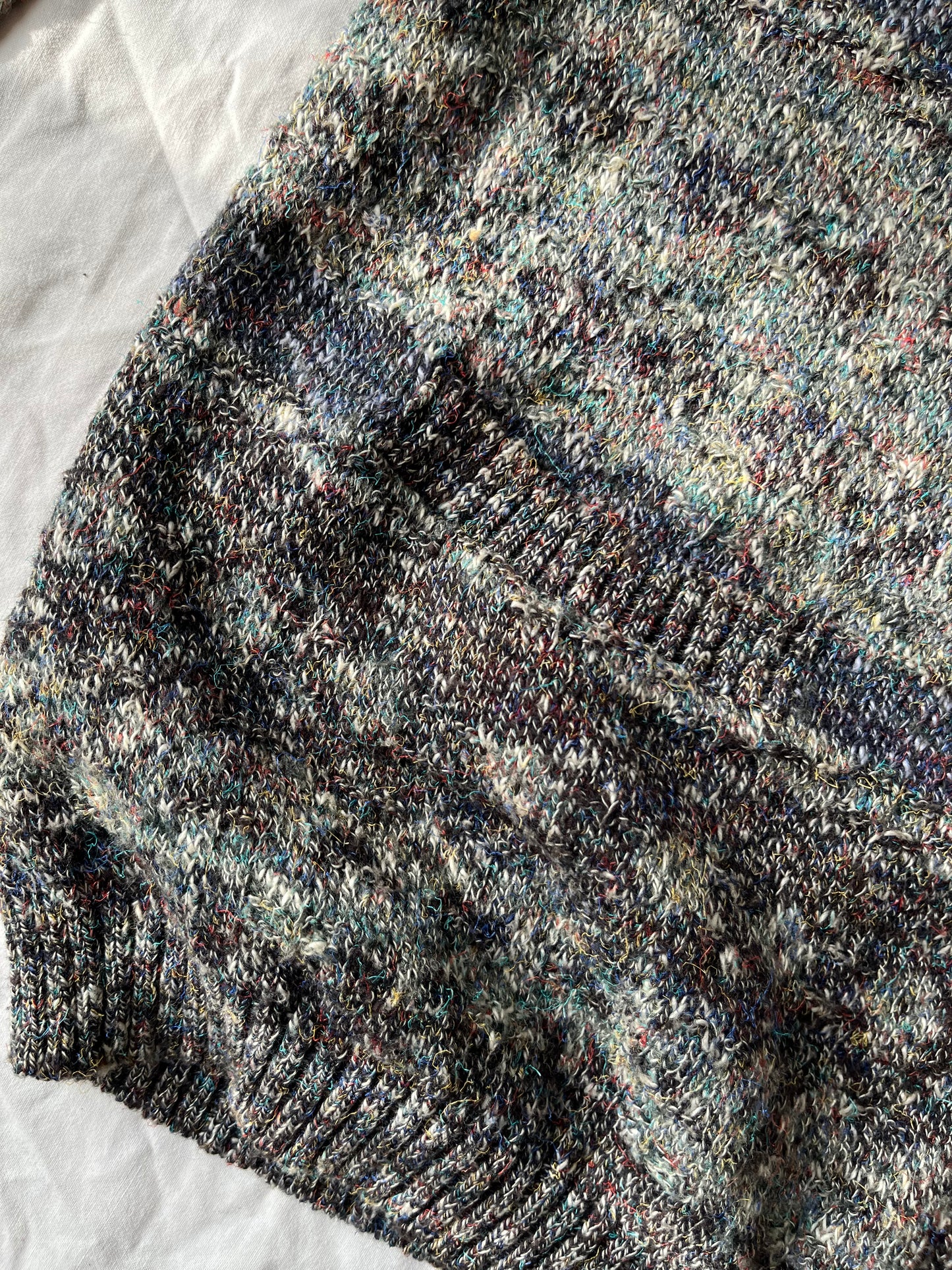 Green and Blue Cardigan XL