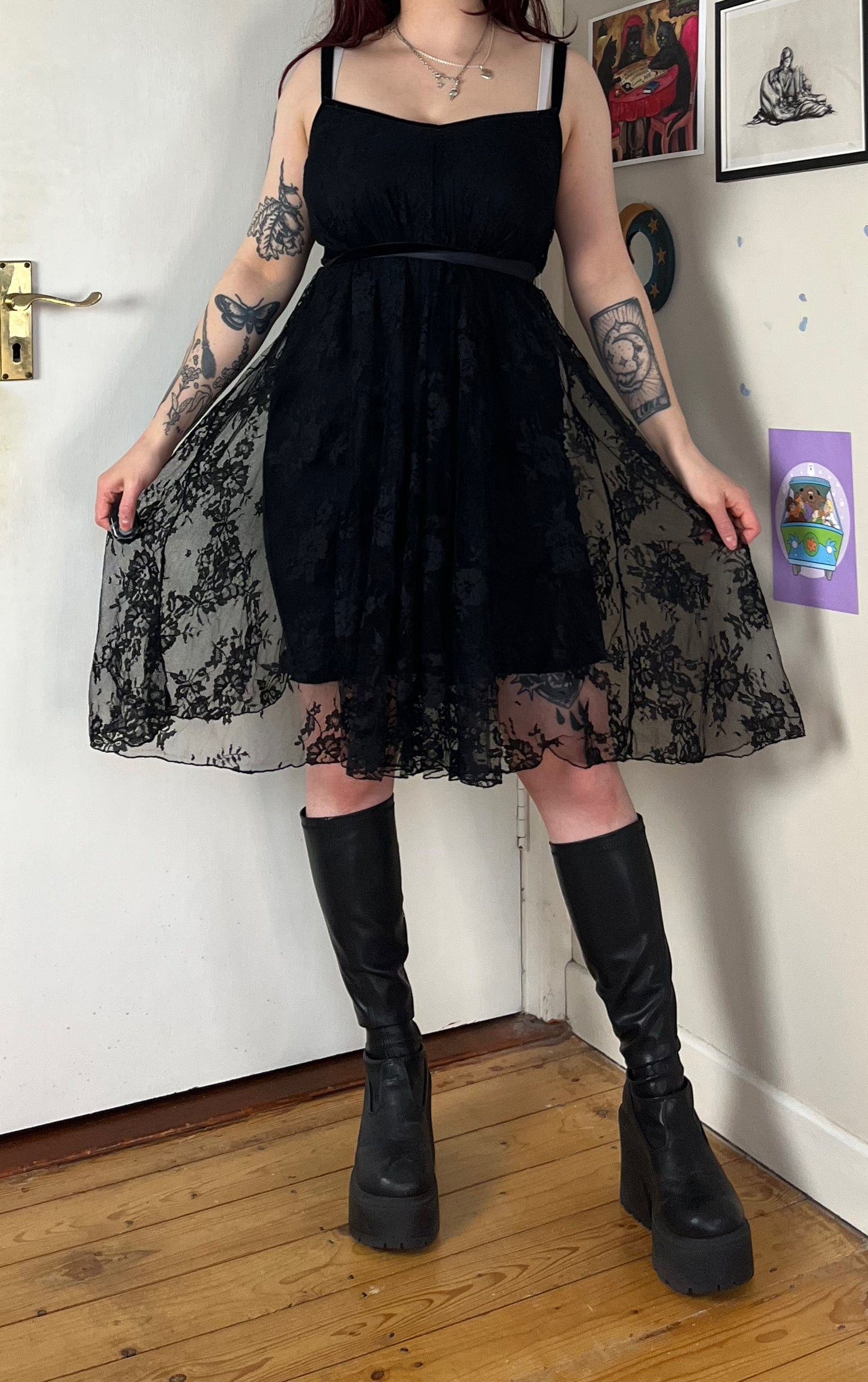 Lace Dress UK 10-12
