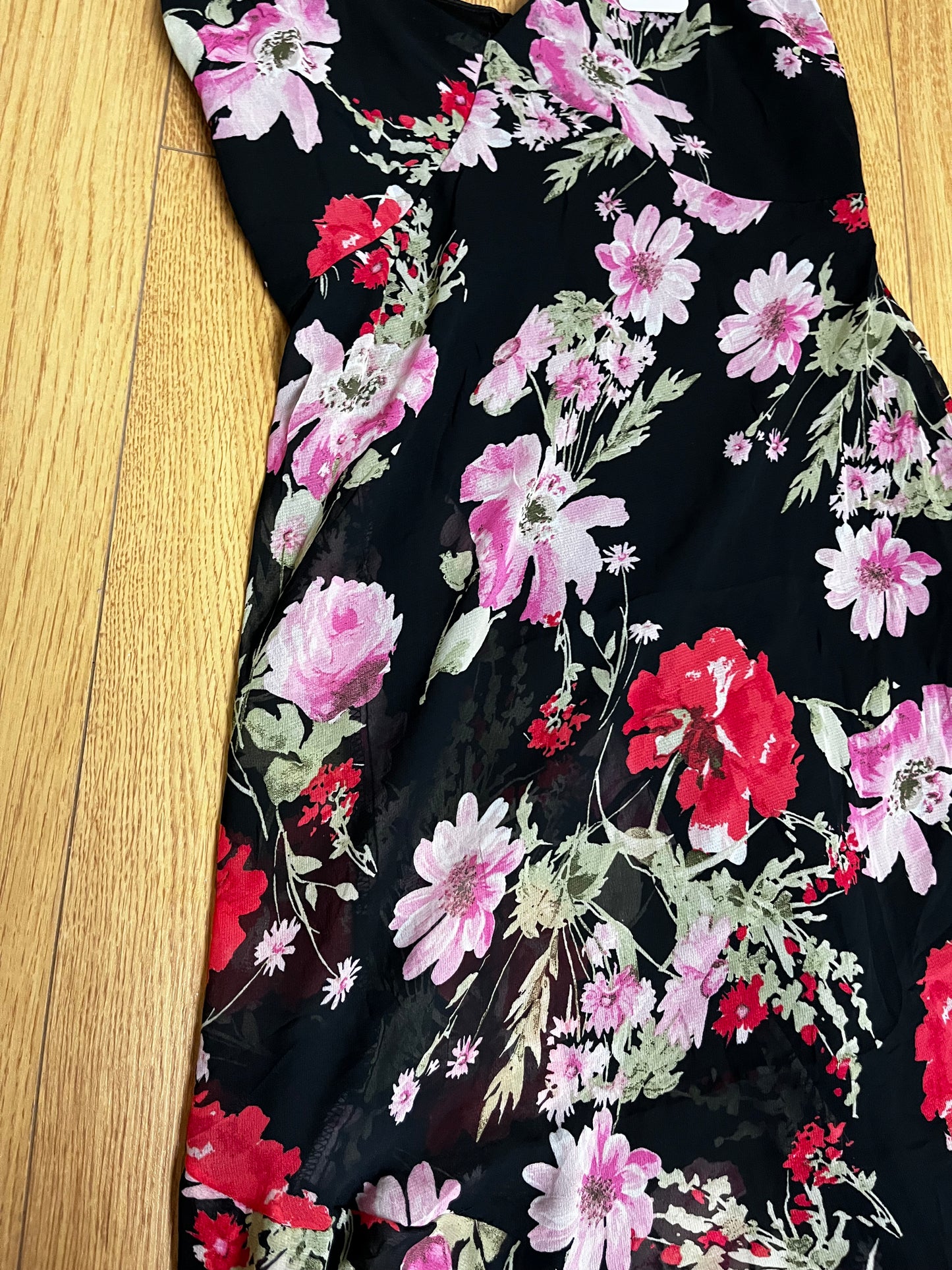 2000s Floral Dress UK 6-8