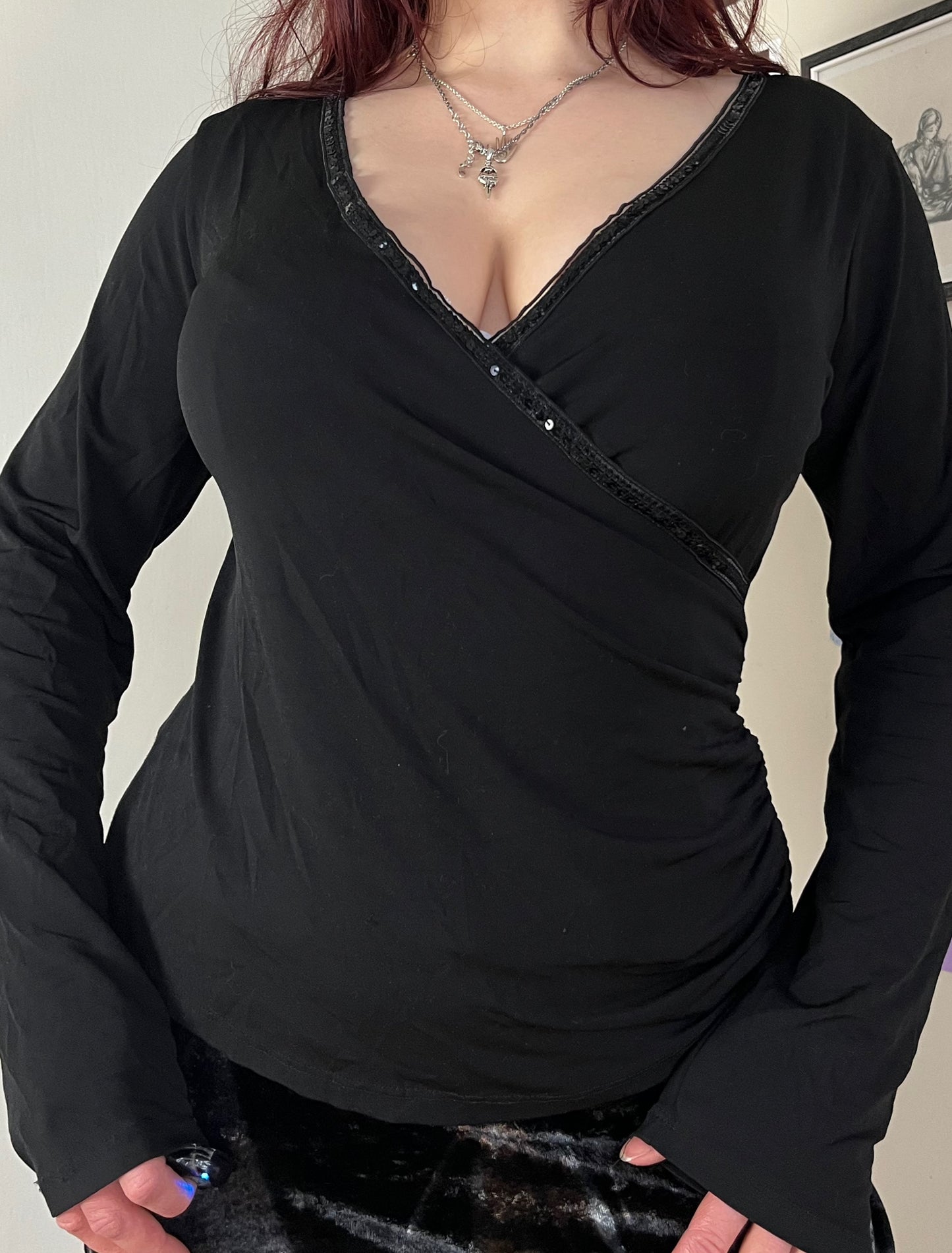 Wrap Style Top UK 12