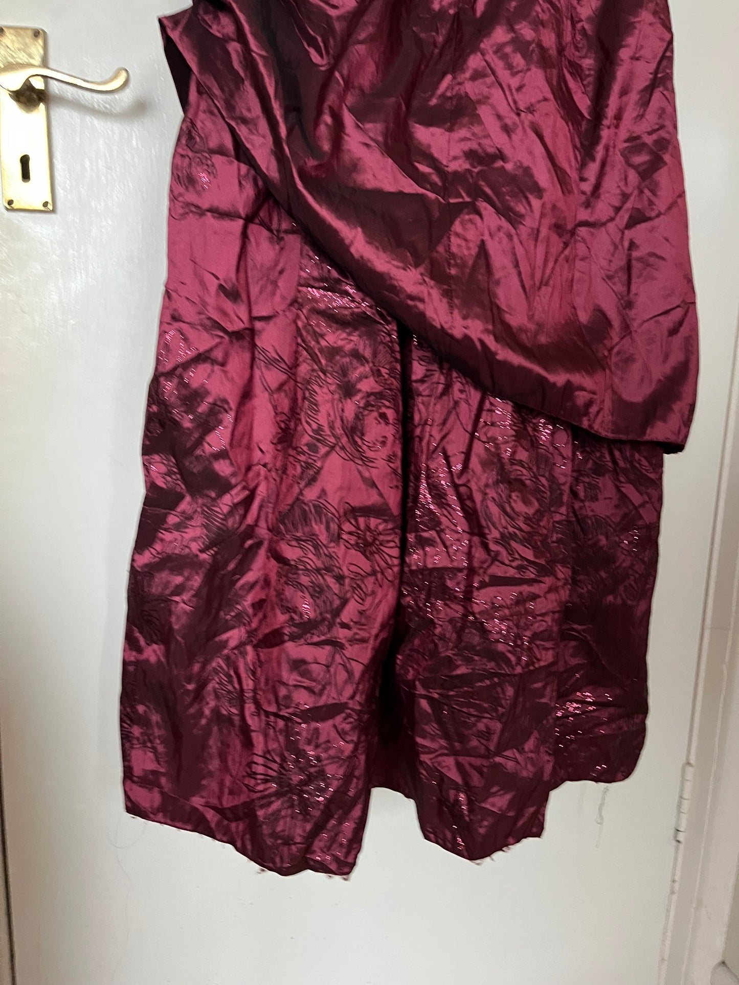 Dark Pink Prom/Evening Dress - UK 8