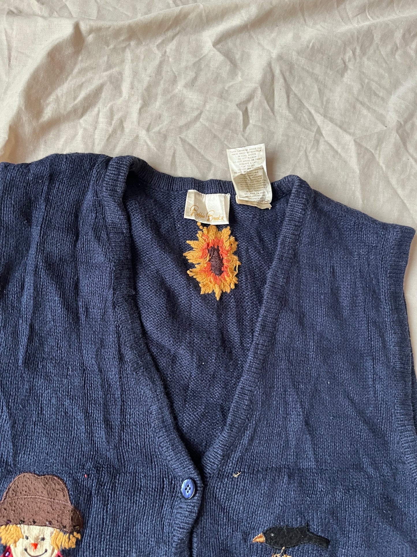 Pumpkin Patch Sweater Vest UK 6-12