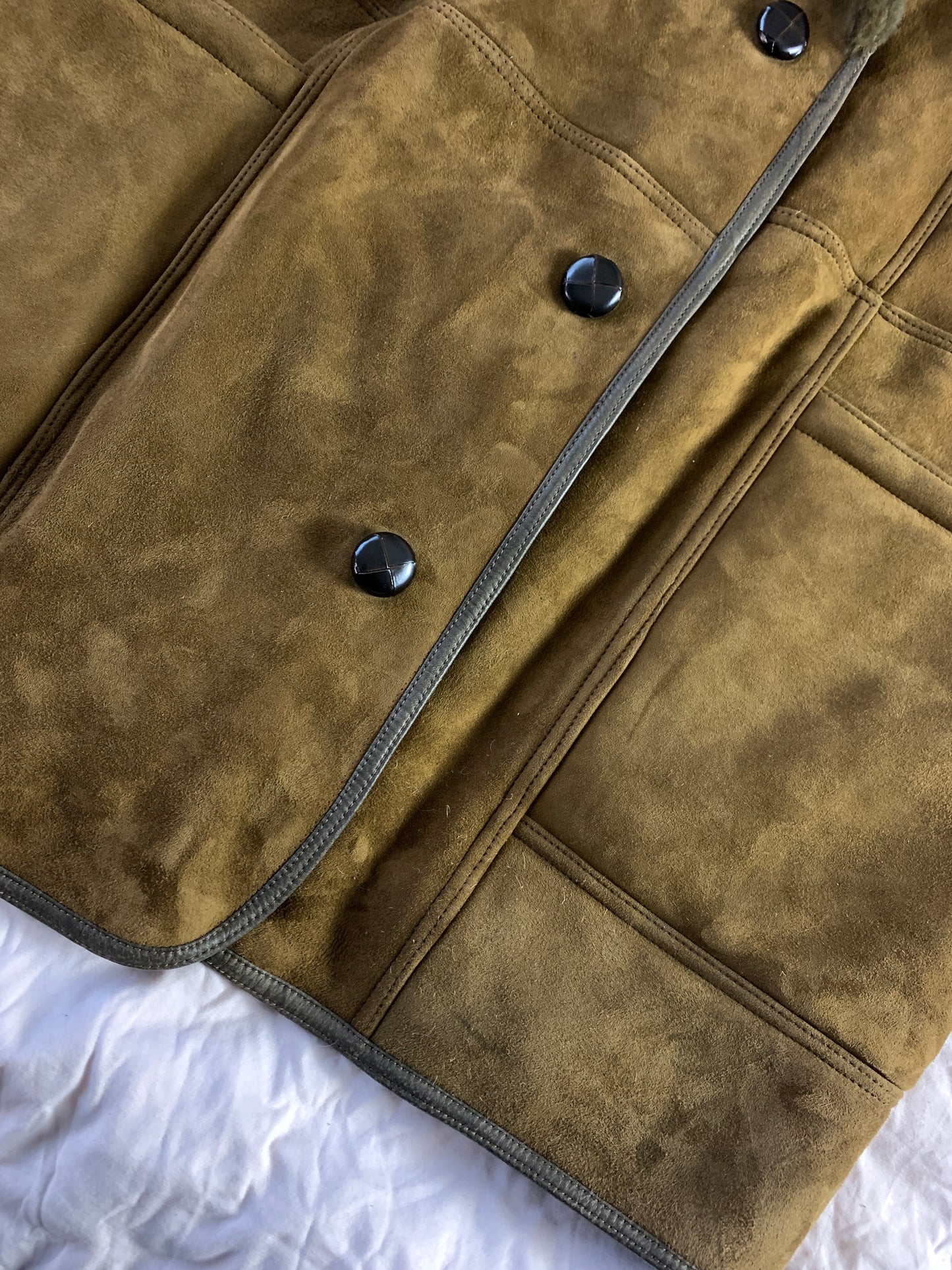 Landon 90s Shearling Coat UK 24-26/XXL