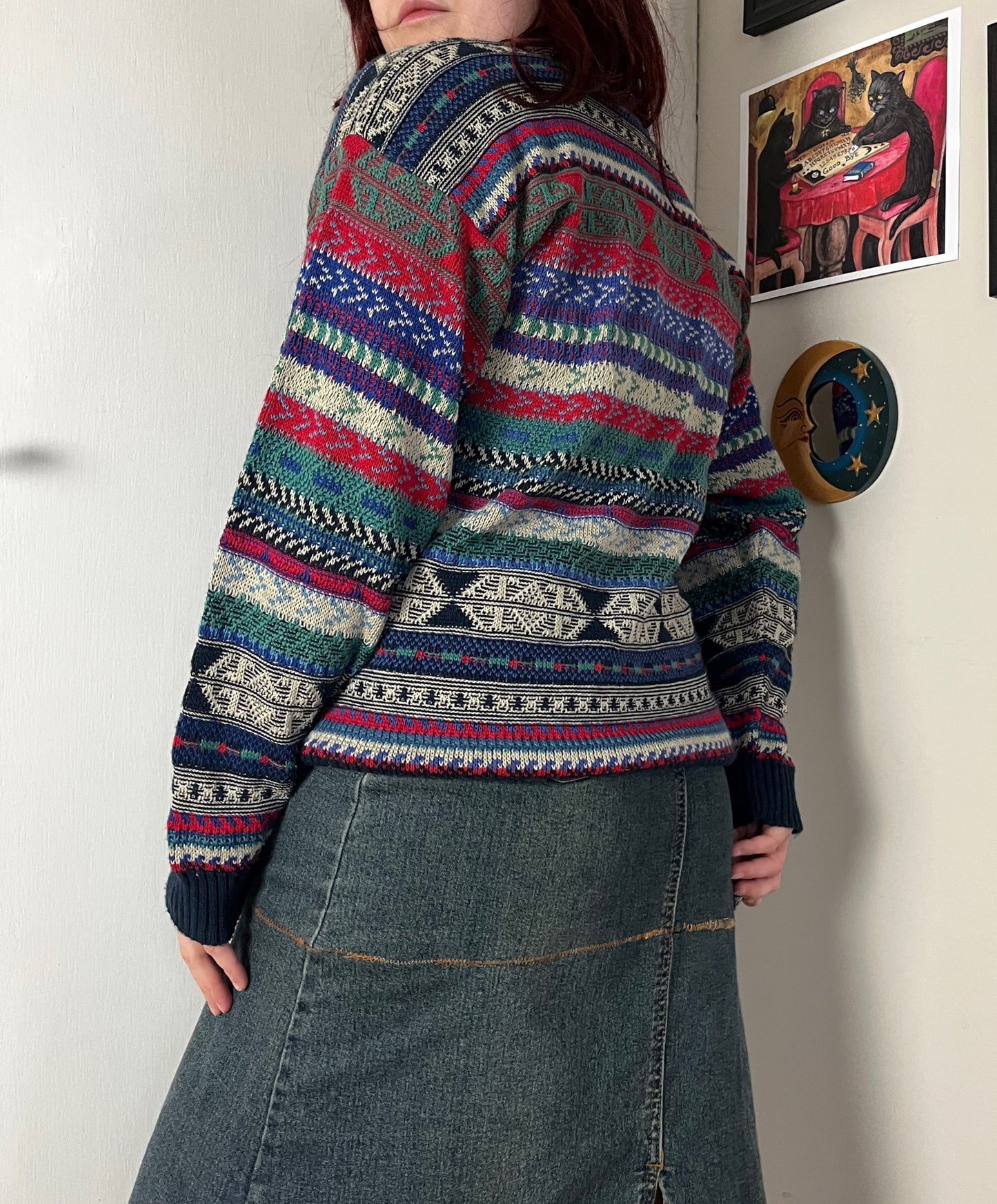 Multicolour Cardigan M