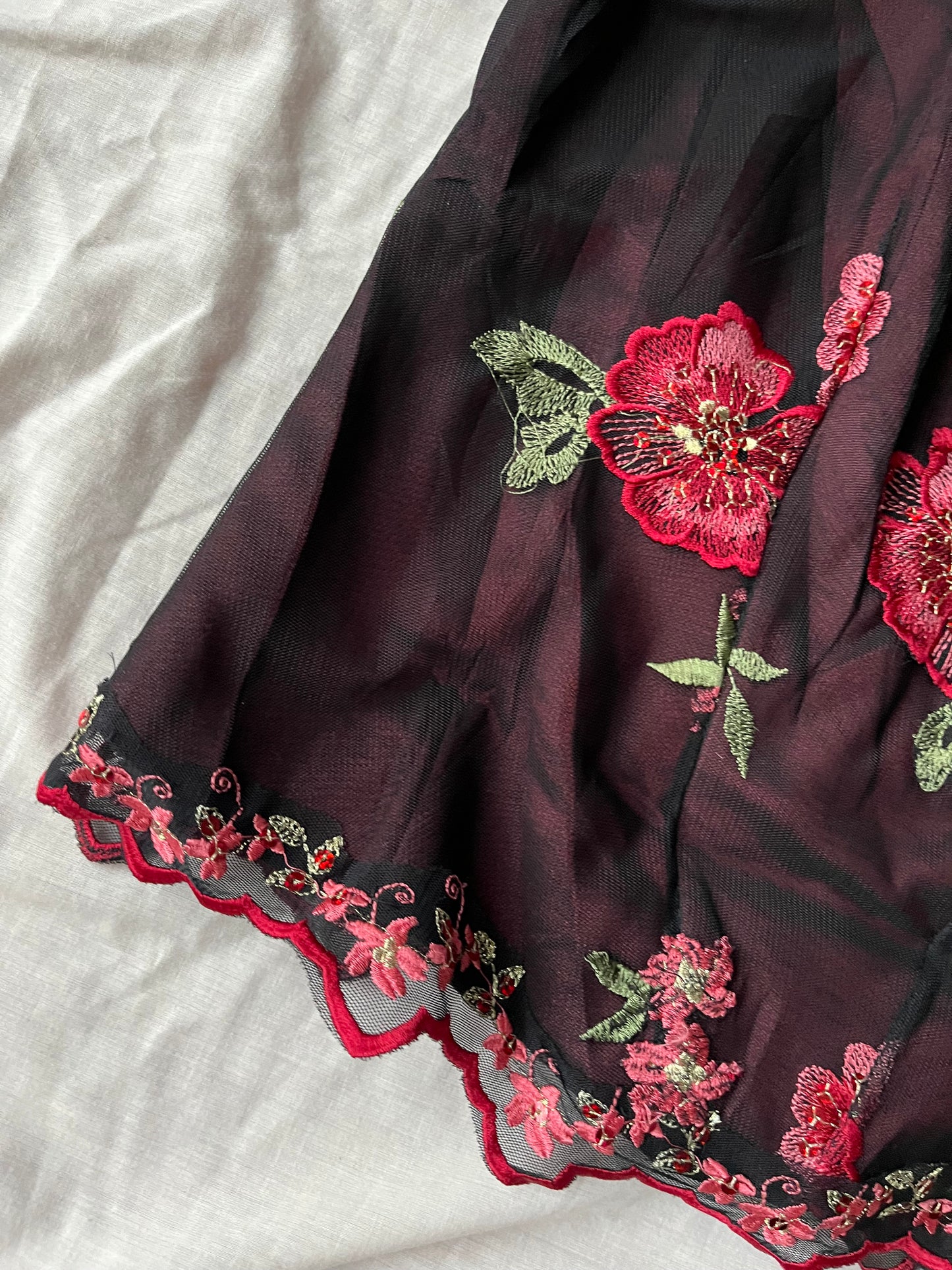 Floral Corset Top - UK 8-10