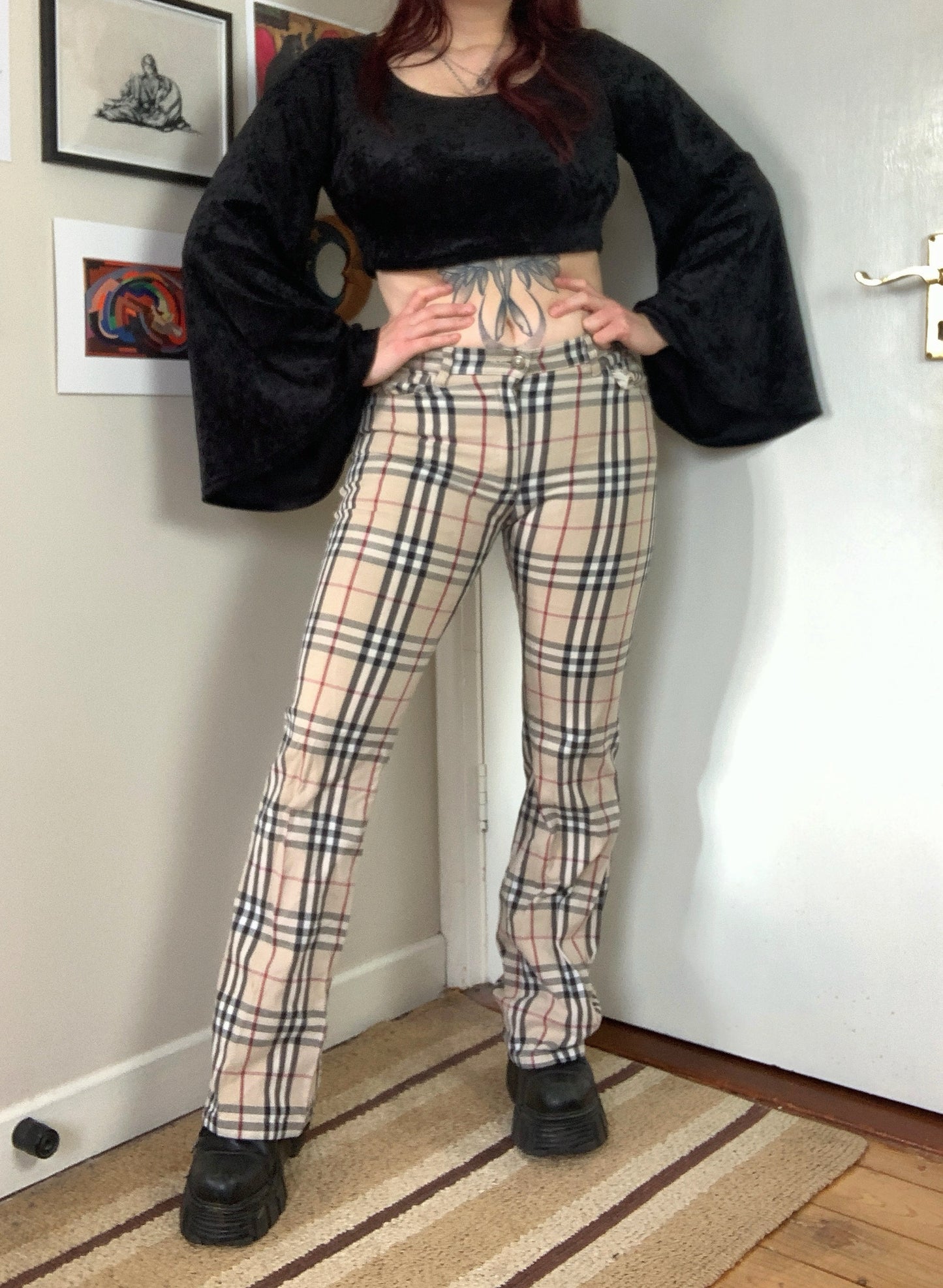 Corey Y2K Pants UK 8