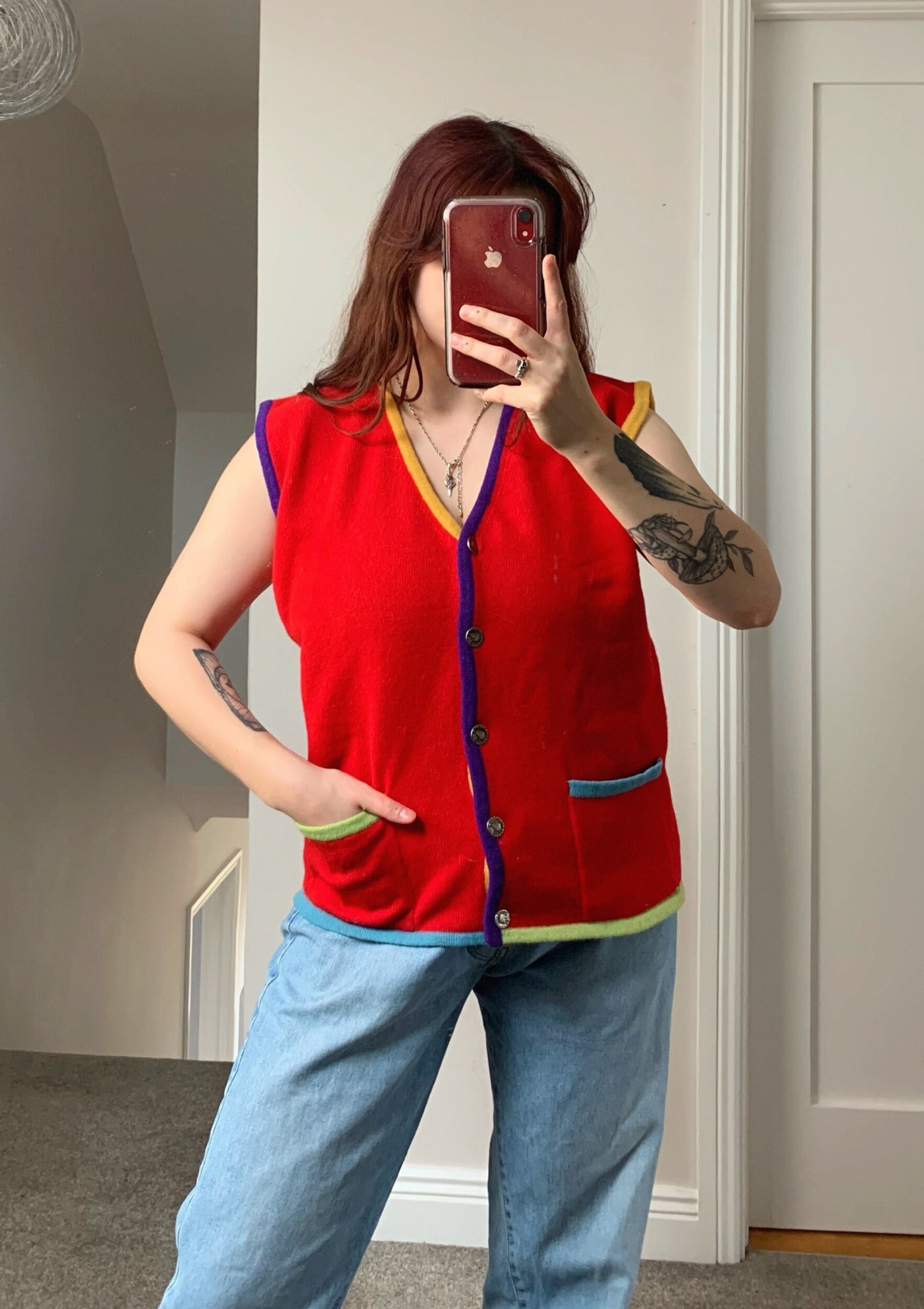 Bonnie 90s Sweater Vest by Benetton UK 4-14