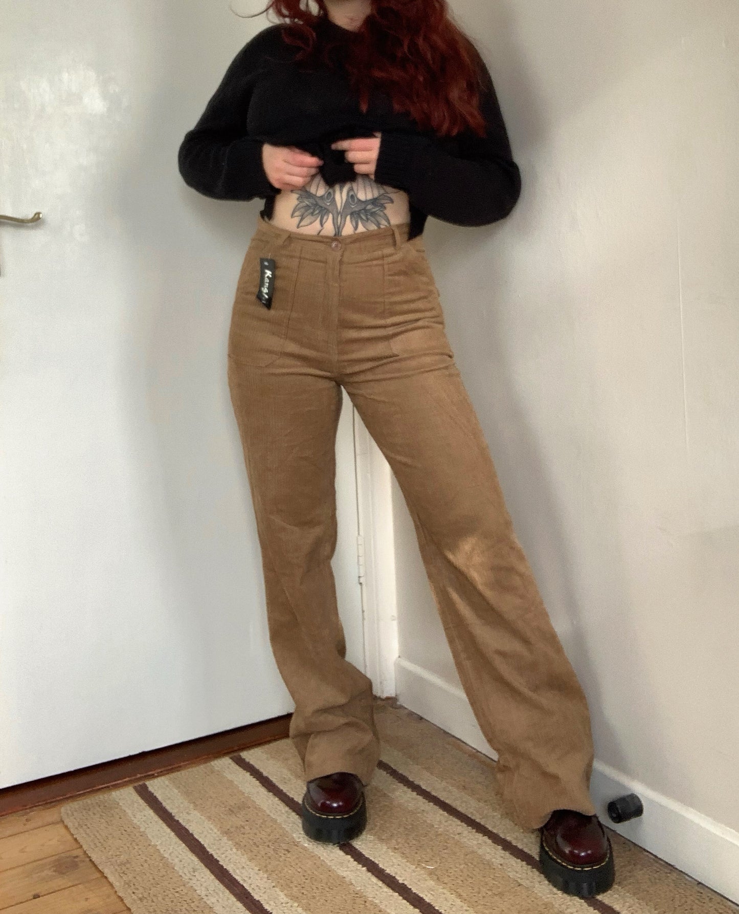 Kayleigh 90s Corduroy Pants UK 12-14