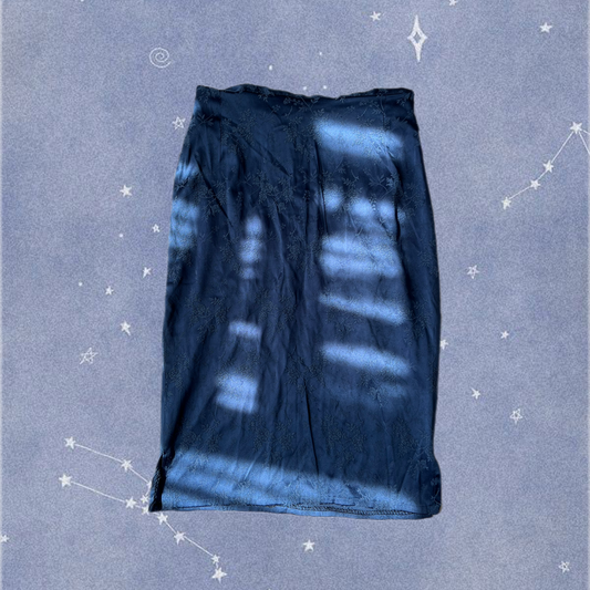 Blue Pencil Skirt UK 8
