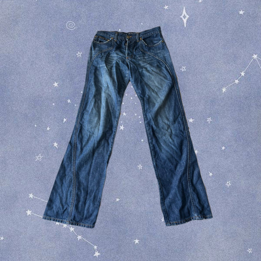 Dolce and Gabbana Y2K Jeans UK 8