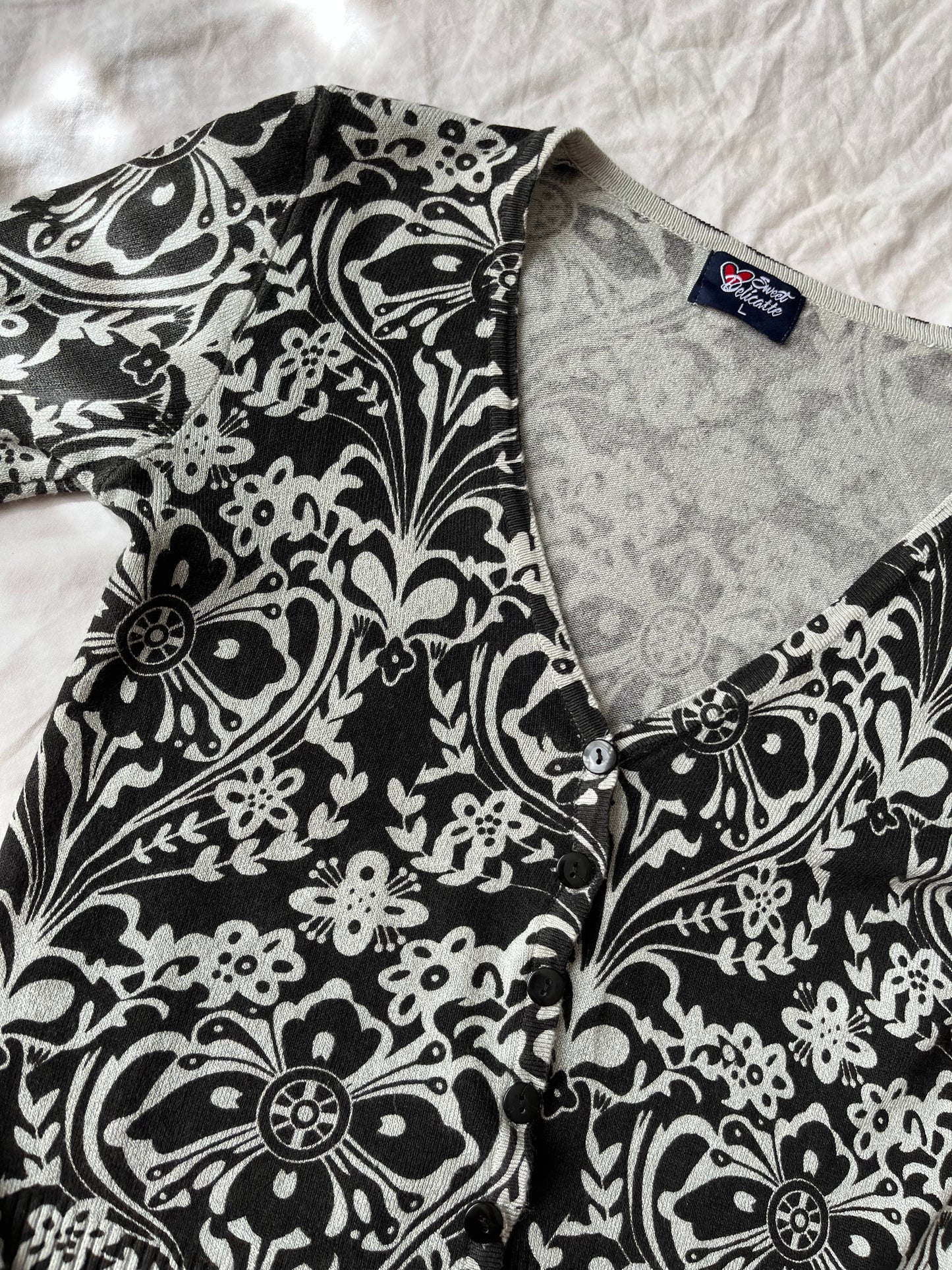 Floral Cardigan UK 10