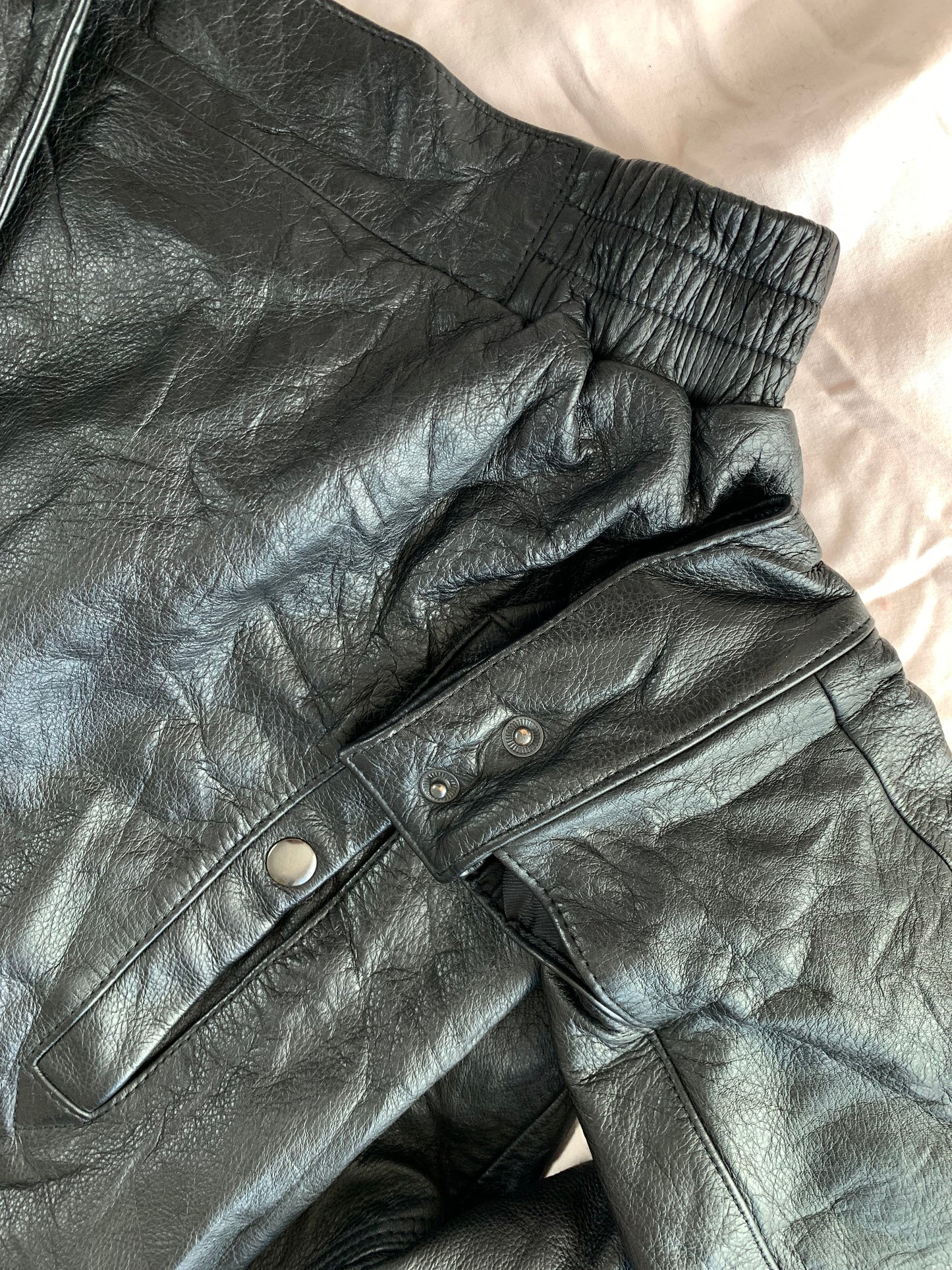 Grace 90s Leather Jacket UK 10-22