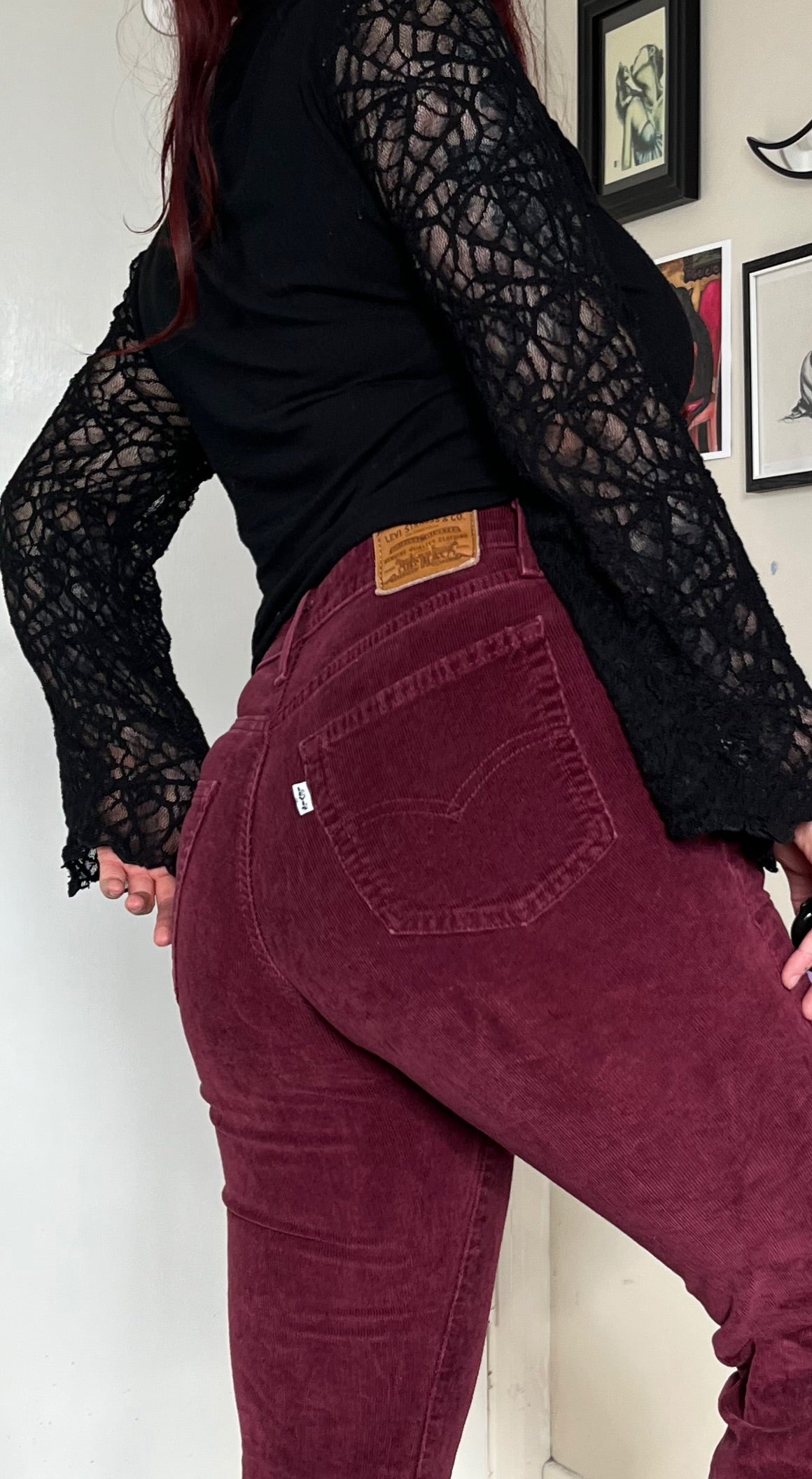 Levi's Corduroy Pants UK 8