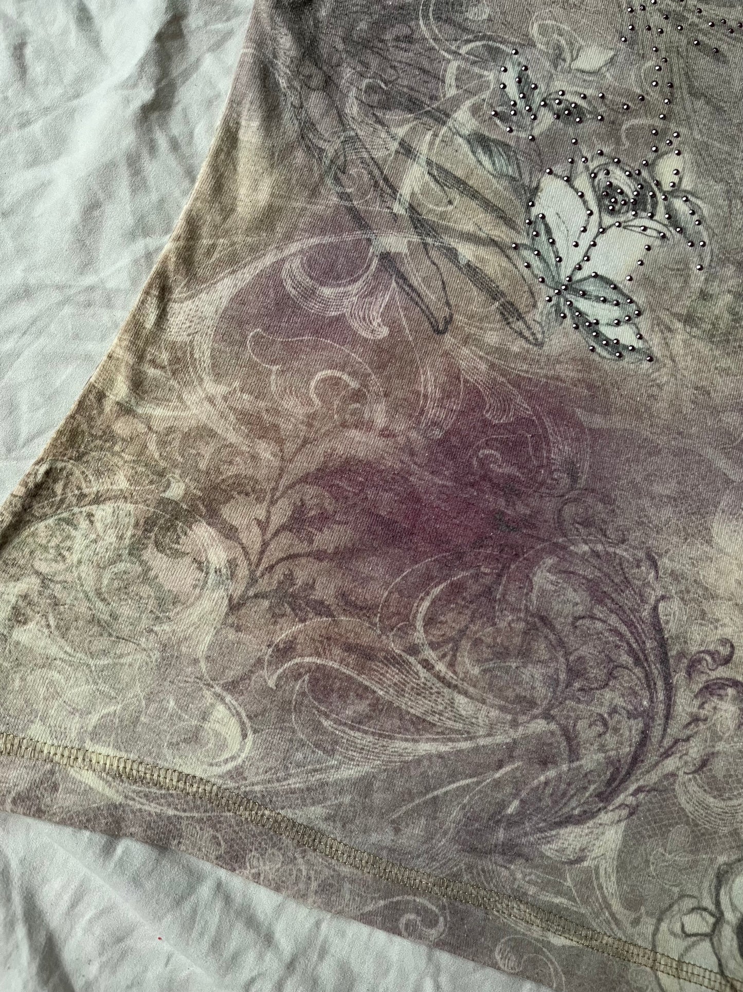 Y2K Floral Tshirt M