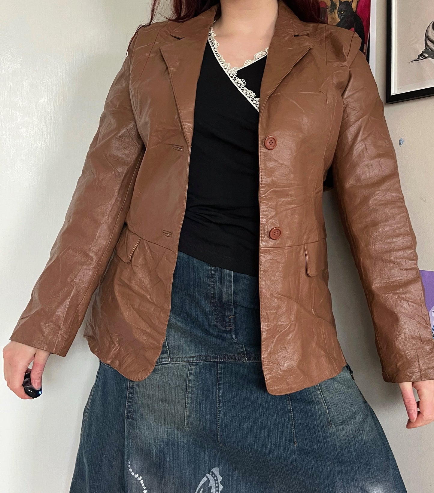 Kate Leather Jacket UK 8-14