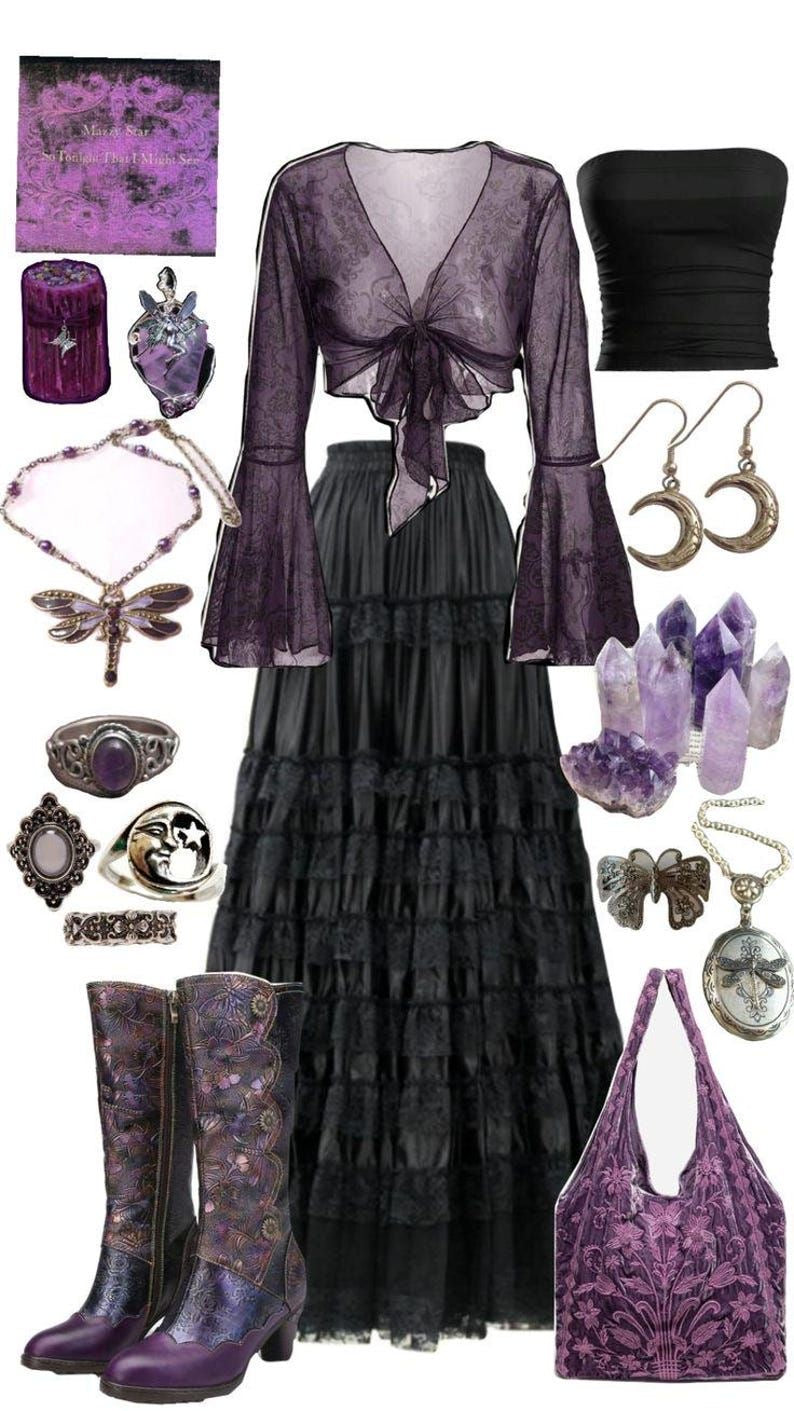 Whimsigoth Style Bundle UK 16 - 4 Pieces