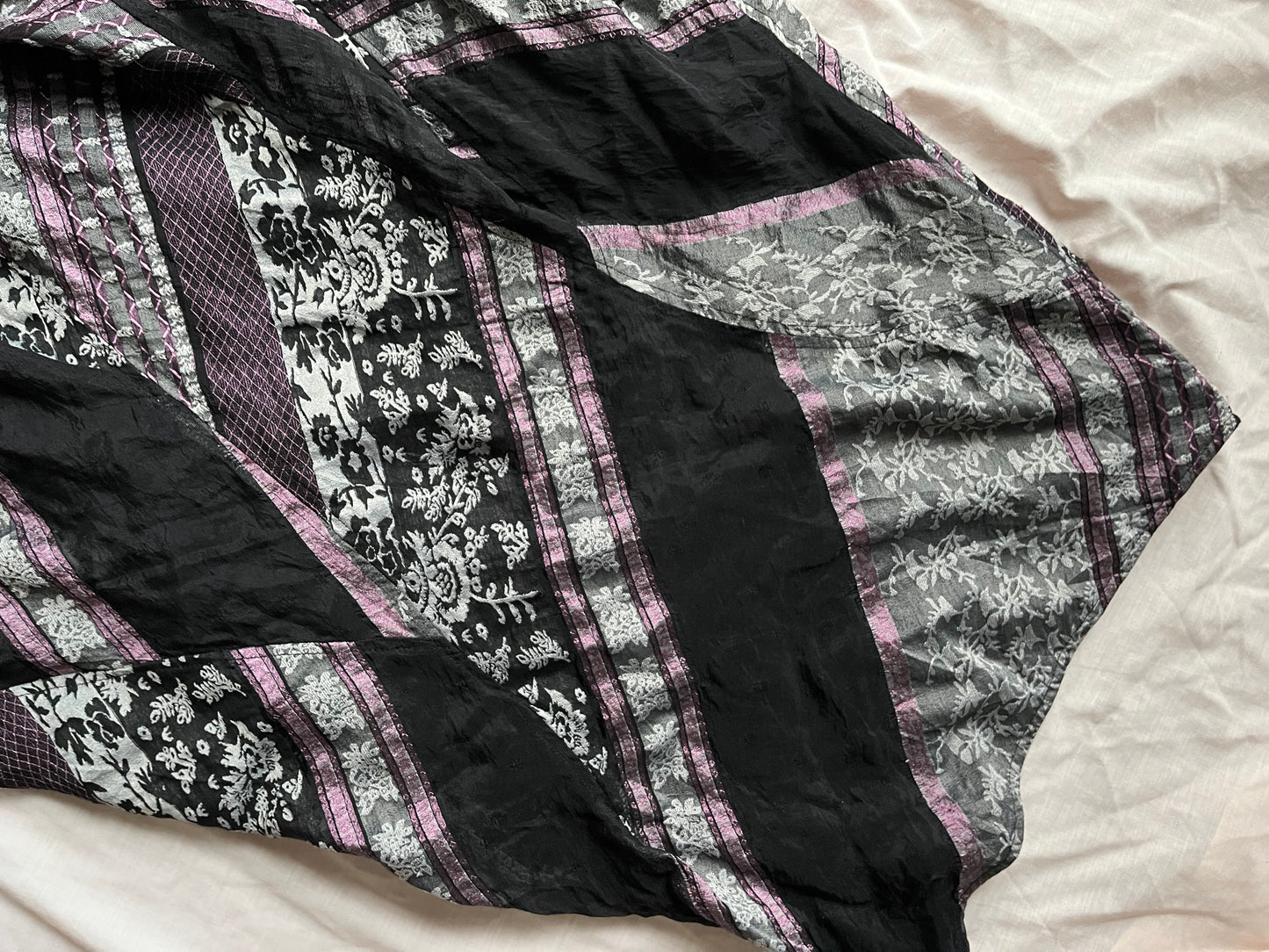 Patchwork Maxi Skirt - UK 14