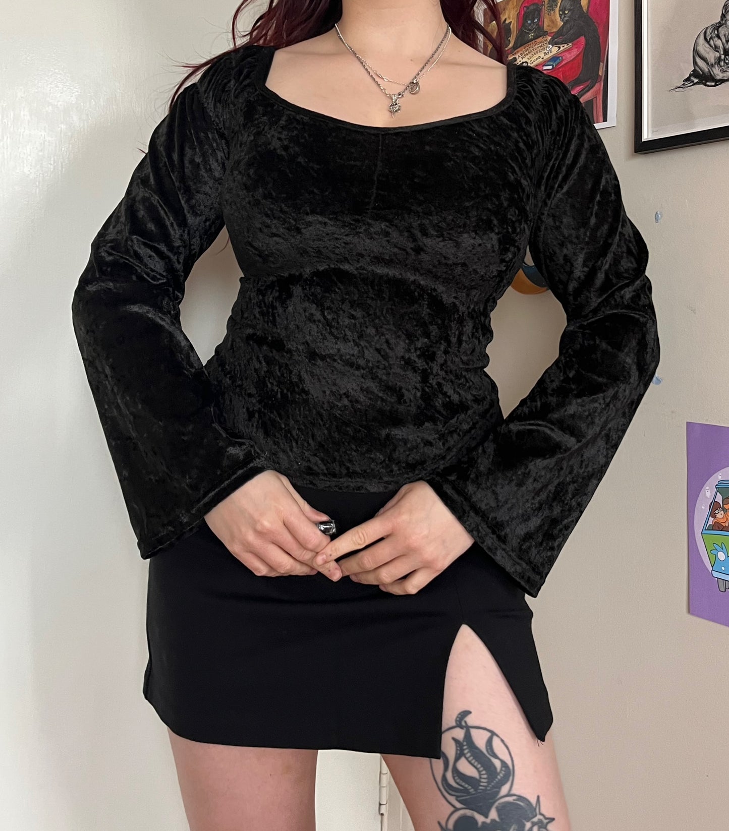Velvet Top UK 10