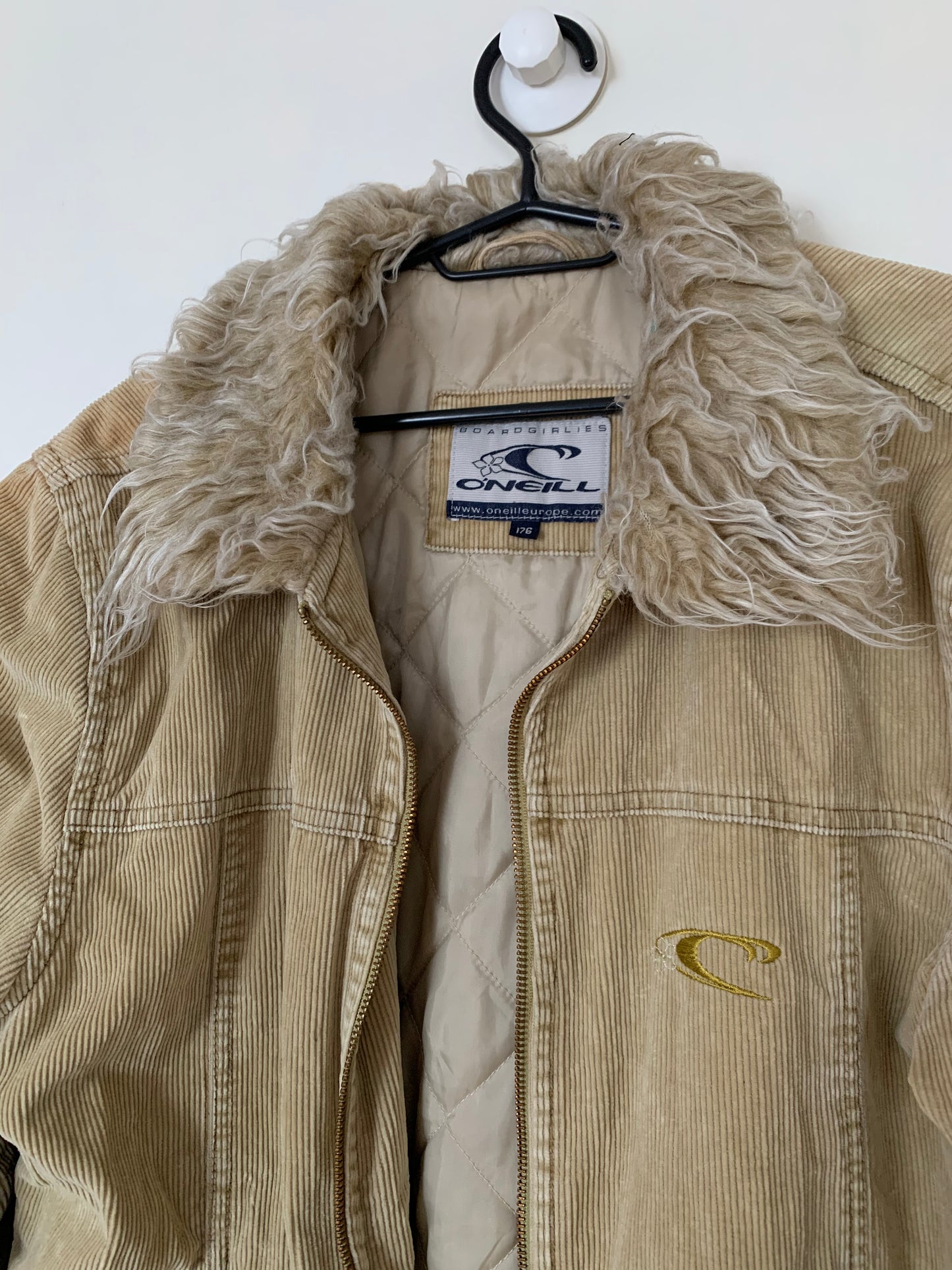 Amber 90s Corduroy Afghan Coat UK 14/16/M