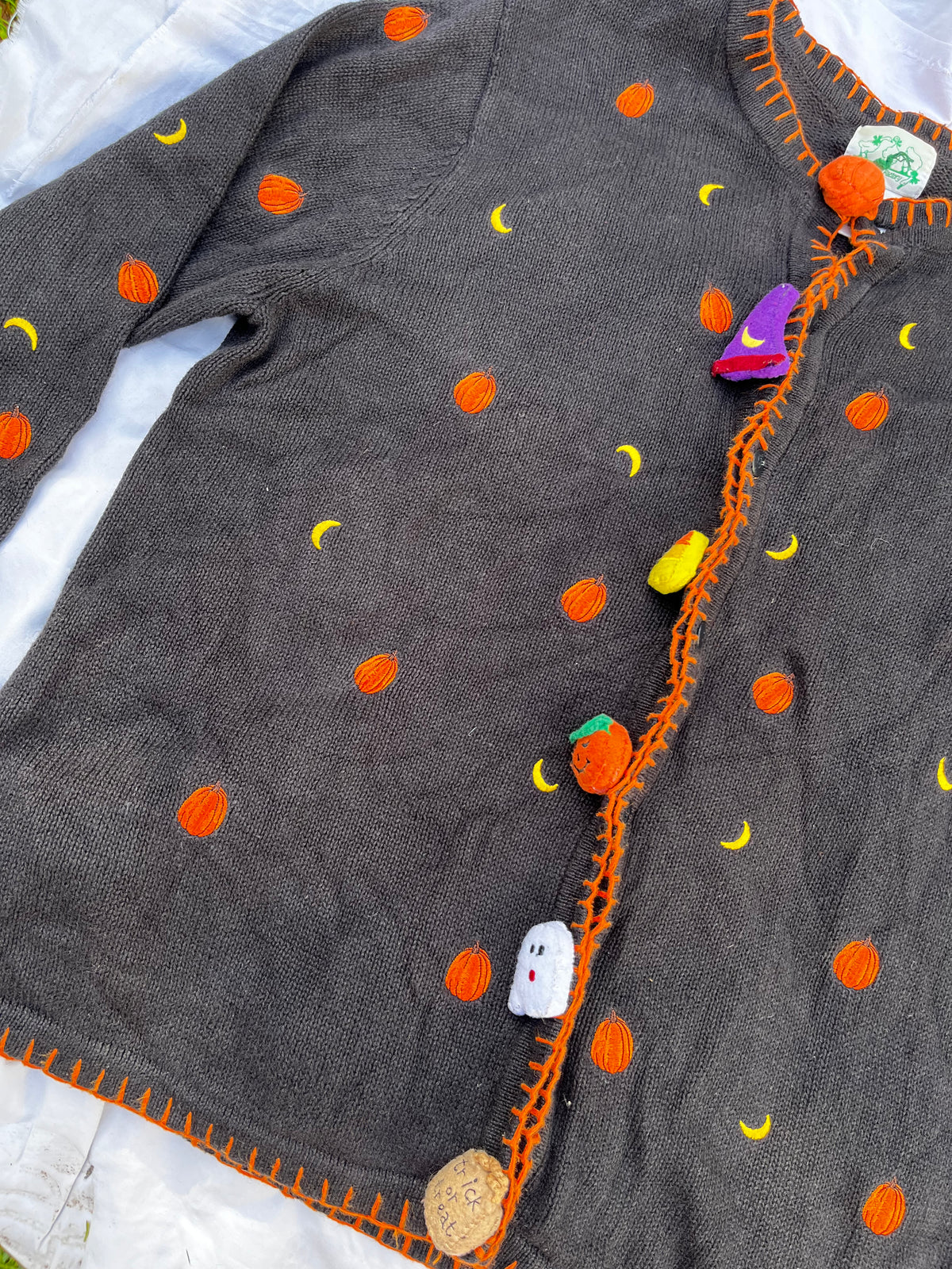 Happy Halloween Cardigan XL