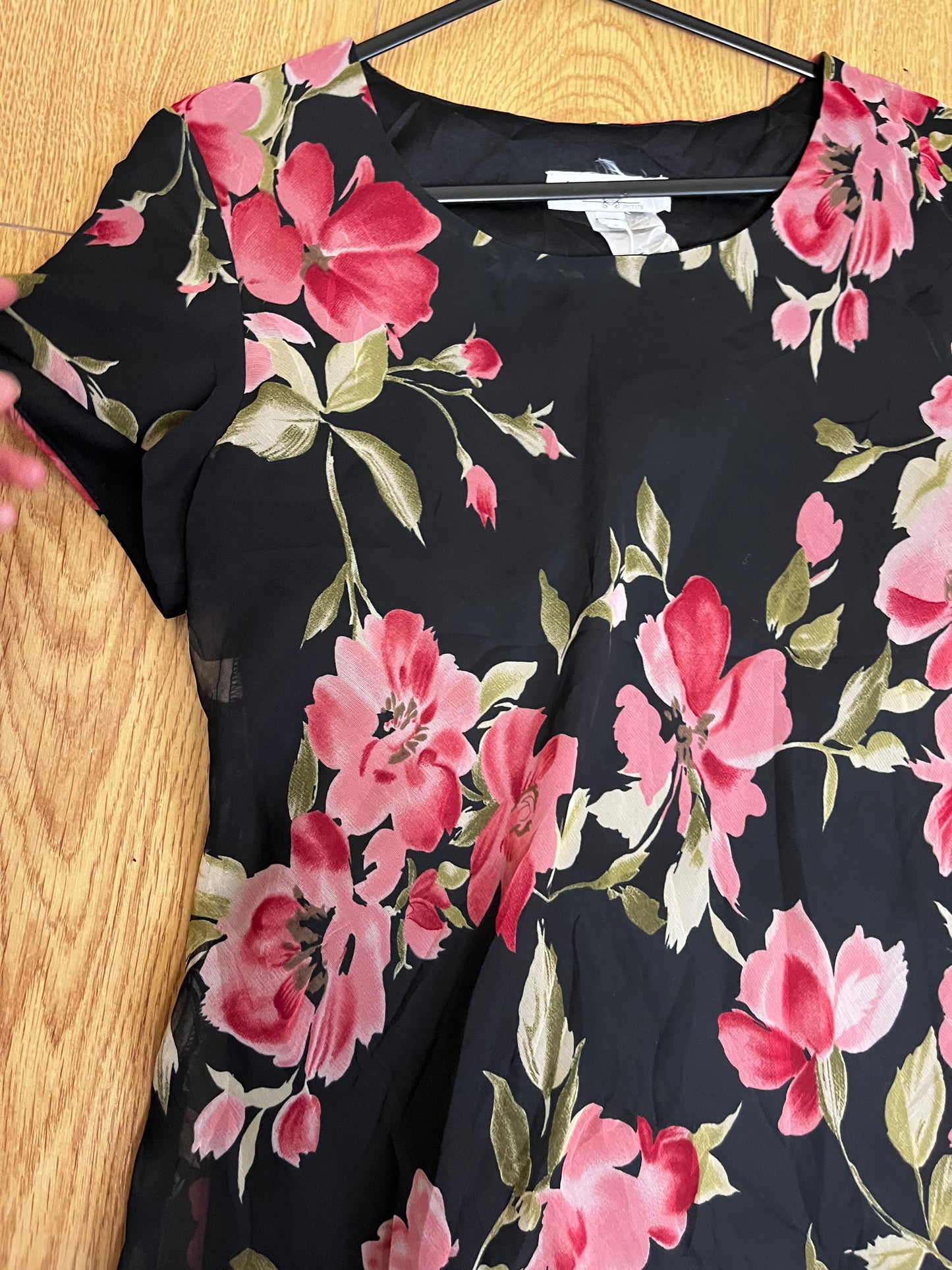 1990s Floral Dress UK 12