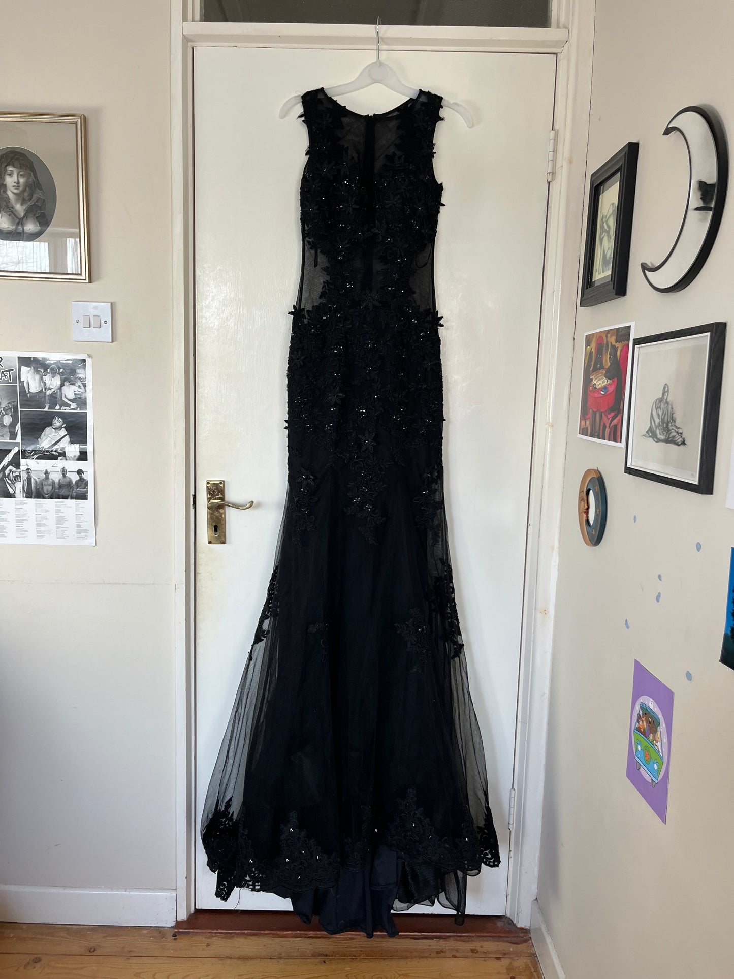 Gothic Wedding Dress XS