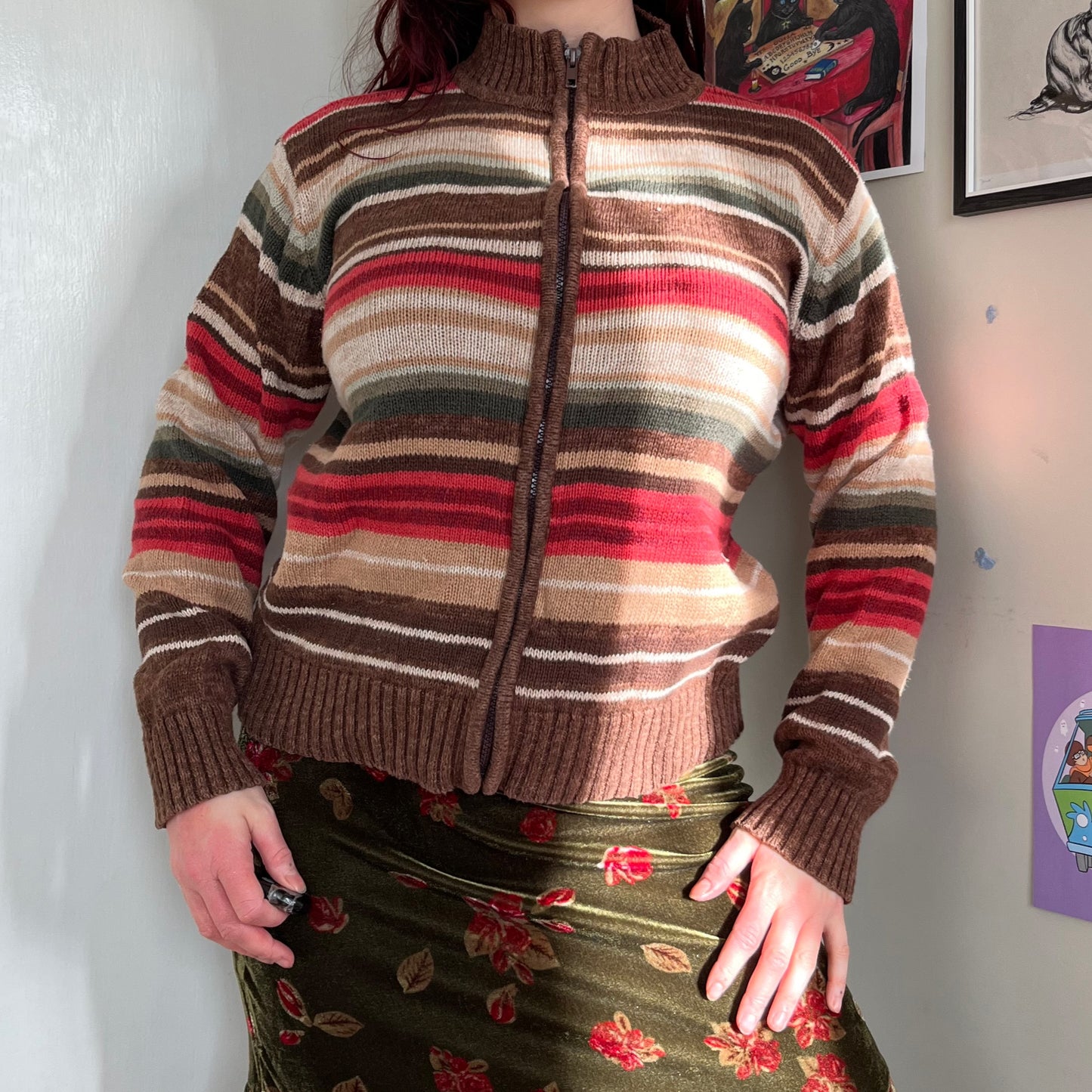 Stripy Cardigan - UK 6-14/M